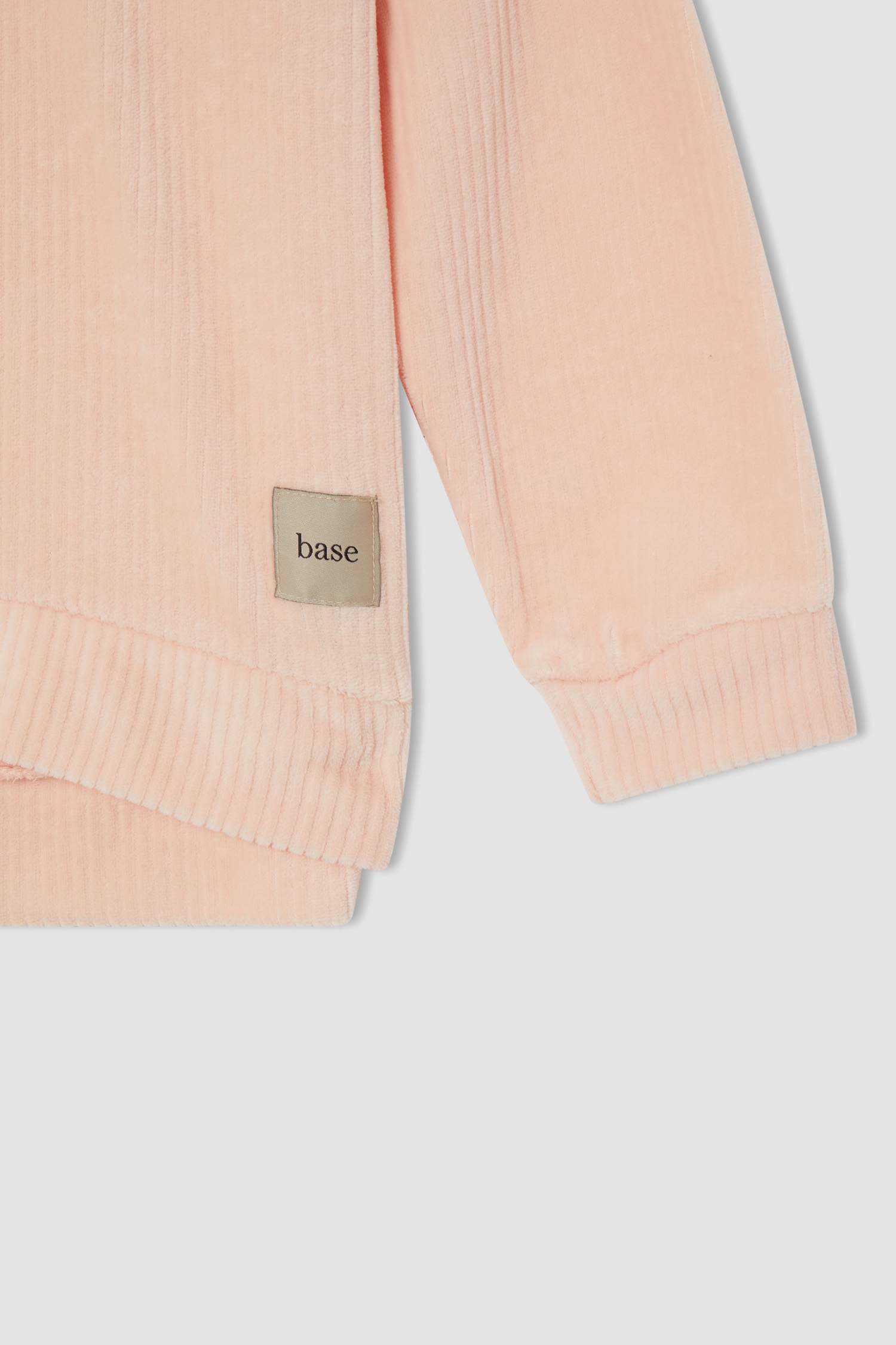 Kız Çocuk Uzun Kollu Triko Görünümlü Pijama Takımı