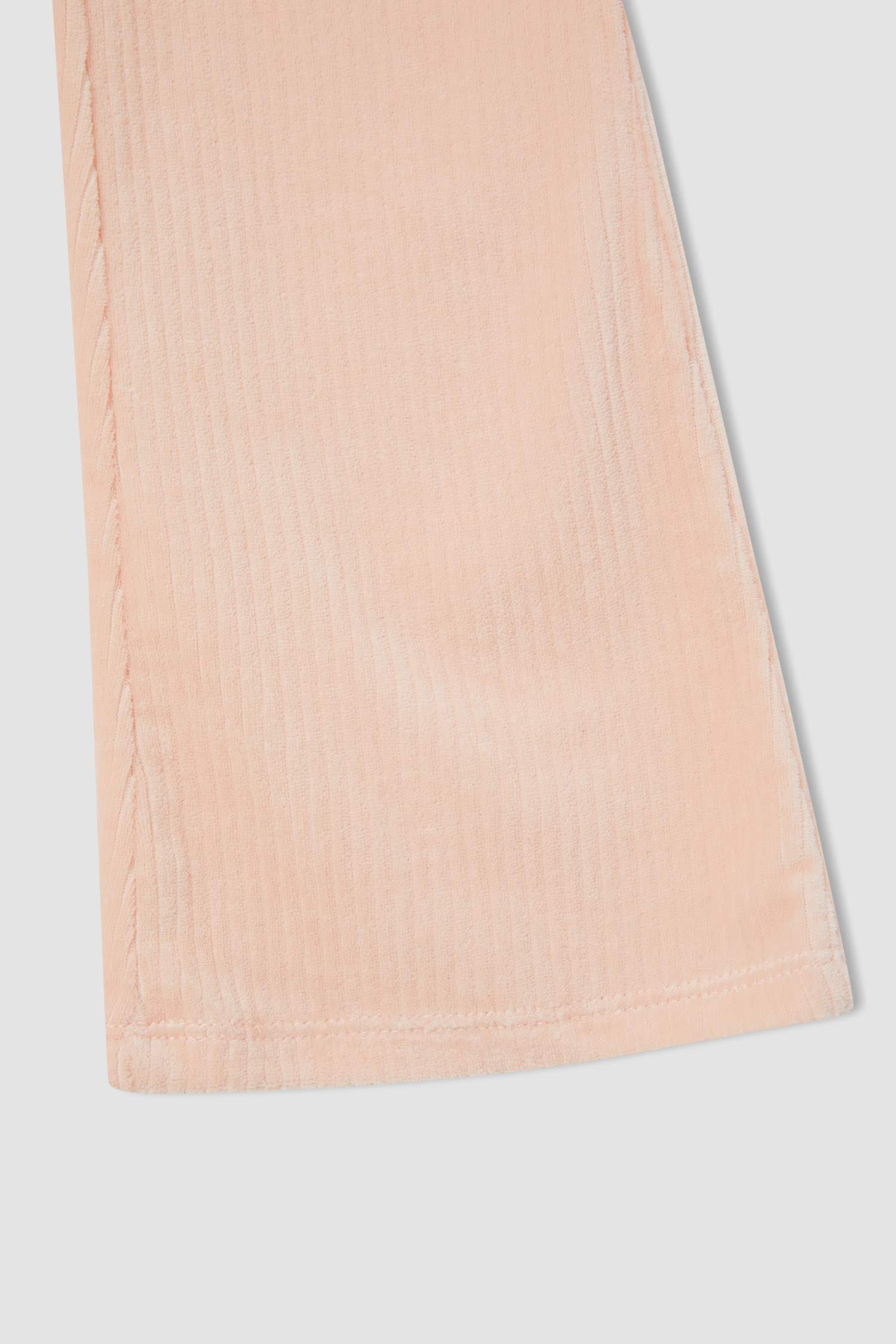 Kız Çocuk Uzun Kollu Triko Görünümlü Pijama Takımı