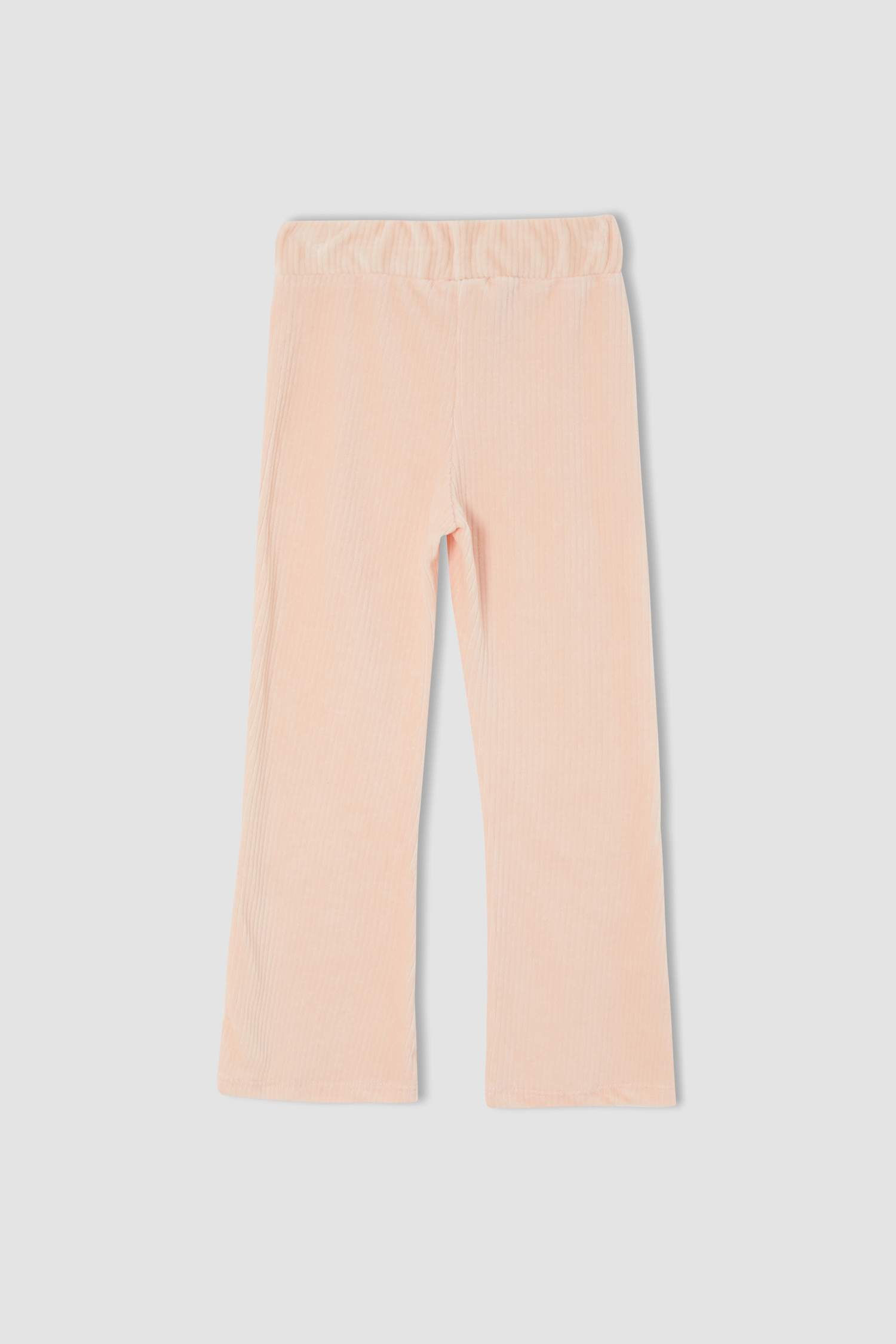 Kız Çocuk Uzun Kollu Triko Görünümlü Pijama Takımı