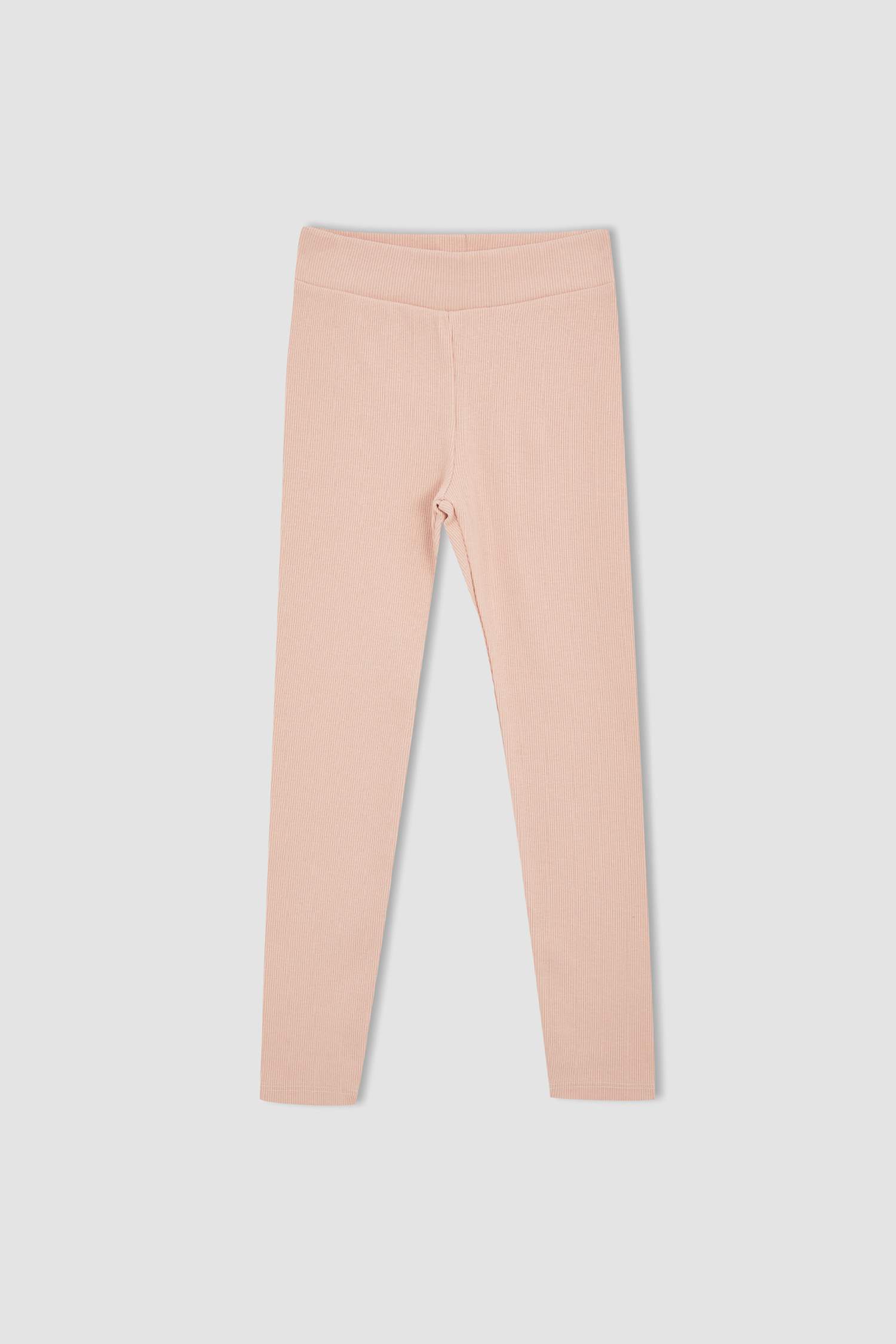 Kız Çocuk Bisiklet Yaka Uzun Kollu Pamuklu Pijama Takım
