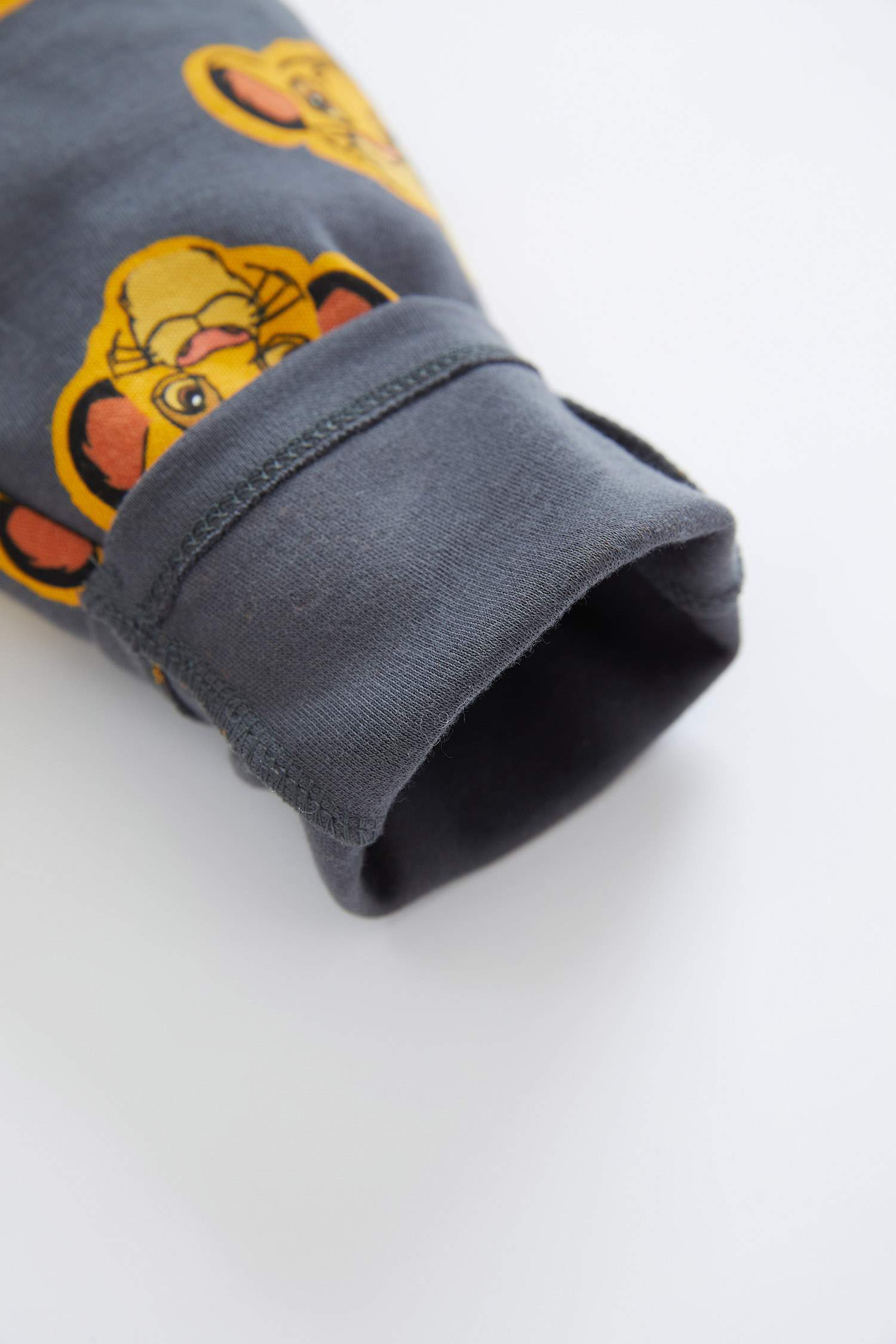 Erkek Bebek Lion King Lisanslı Uzun Kollu Pamuklu Pijama Takım