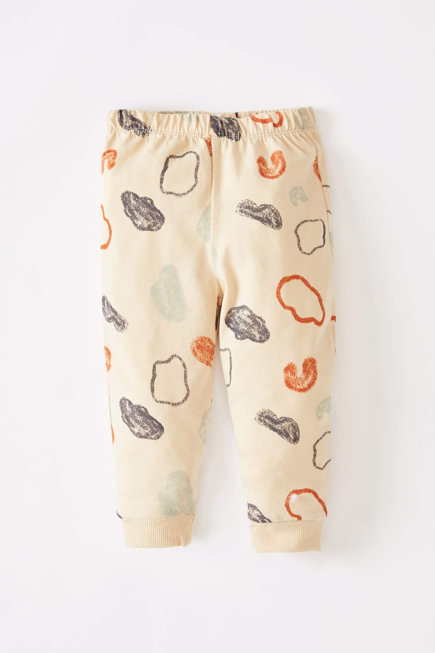 Erkek Bebek Desenli Uzun Kollu Pijama Takımı