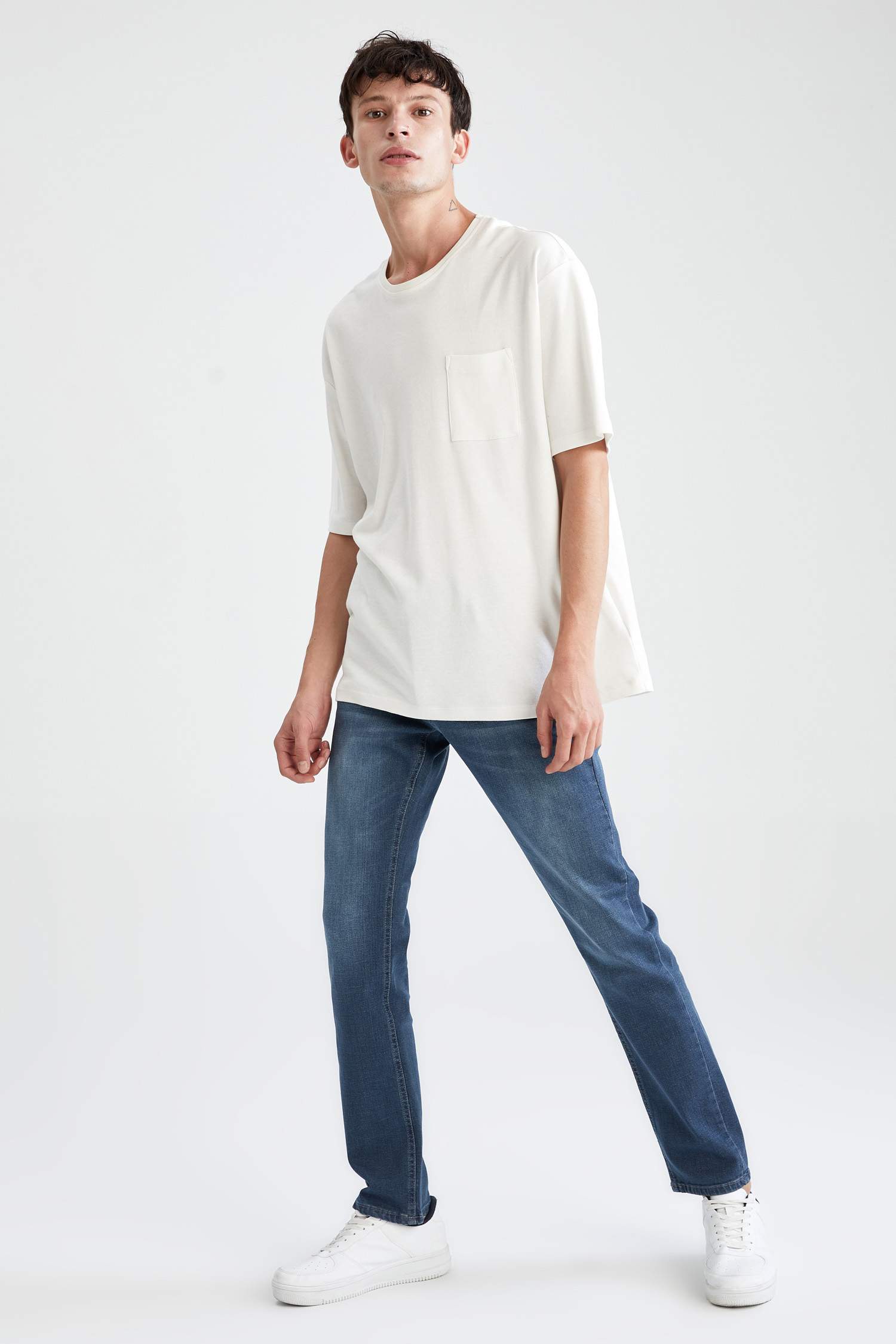 Sergio Regular Fit Normal Bel Boru Paça Jean Pantolon