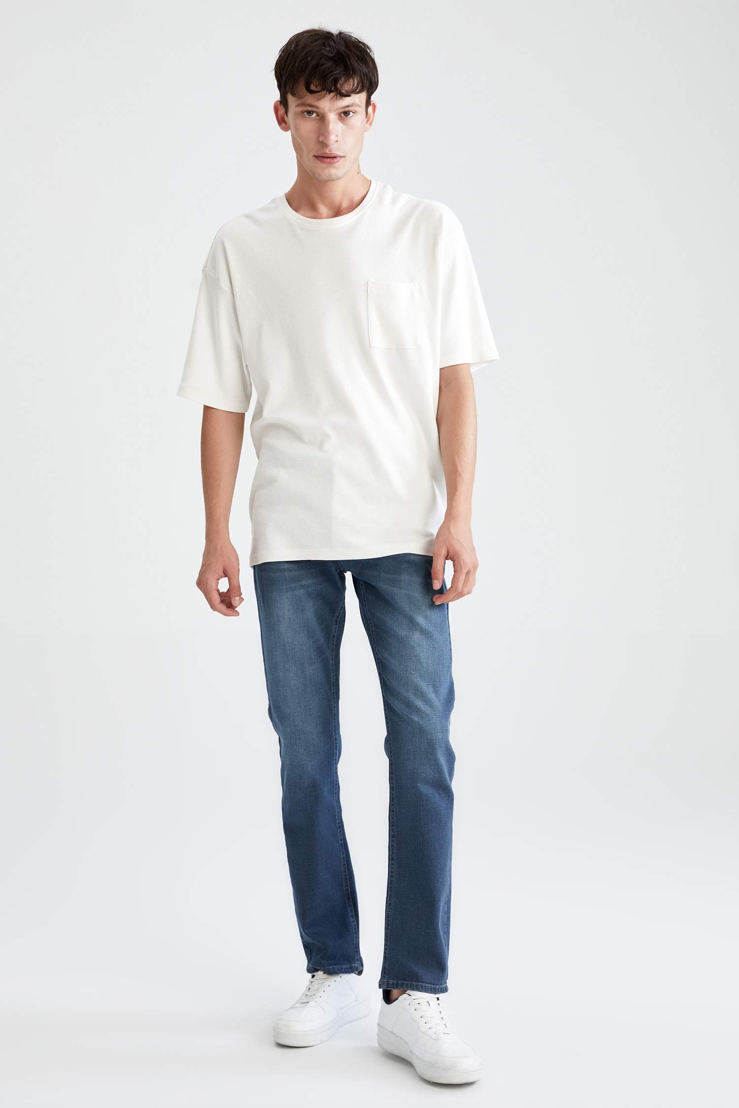 Sergio Regular Fit Normal Bel Boru Paça Jean Pantolon