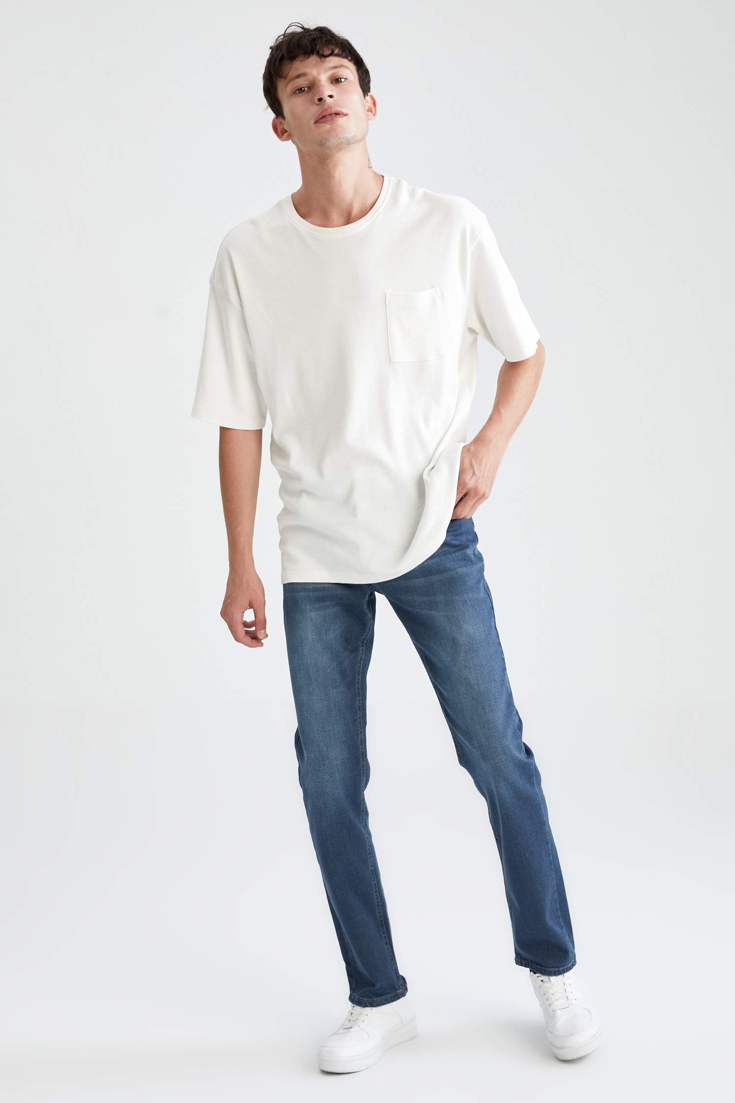 Sergio Regular Fit Normal Bel Boru Paça Jean Pantolon