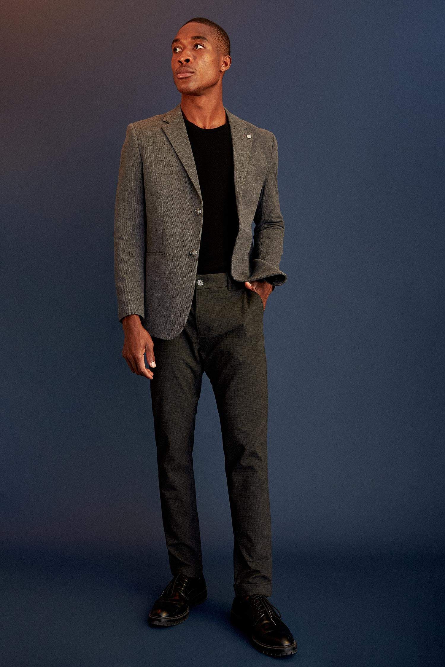 Jogger Fit Normal Bel Dar Paça Chino Pantolon