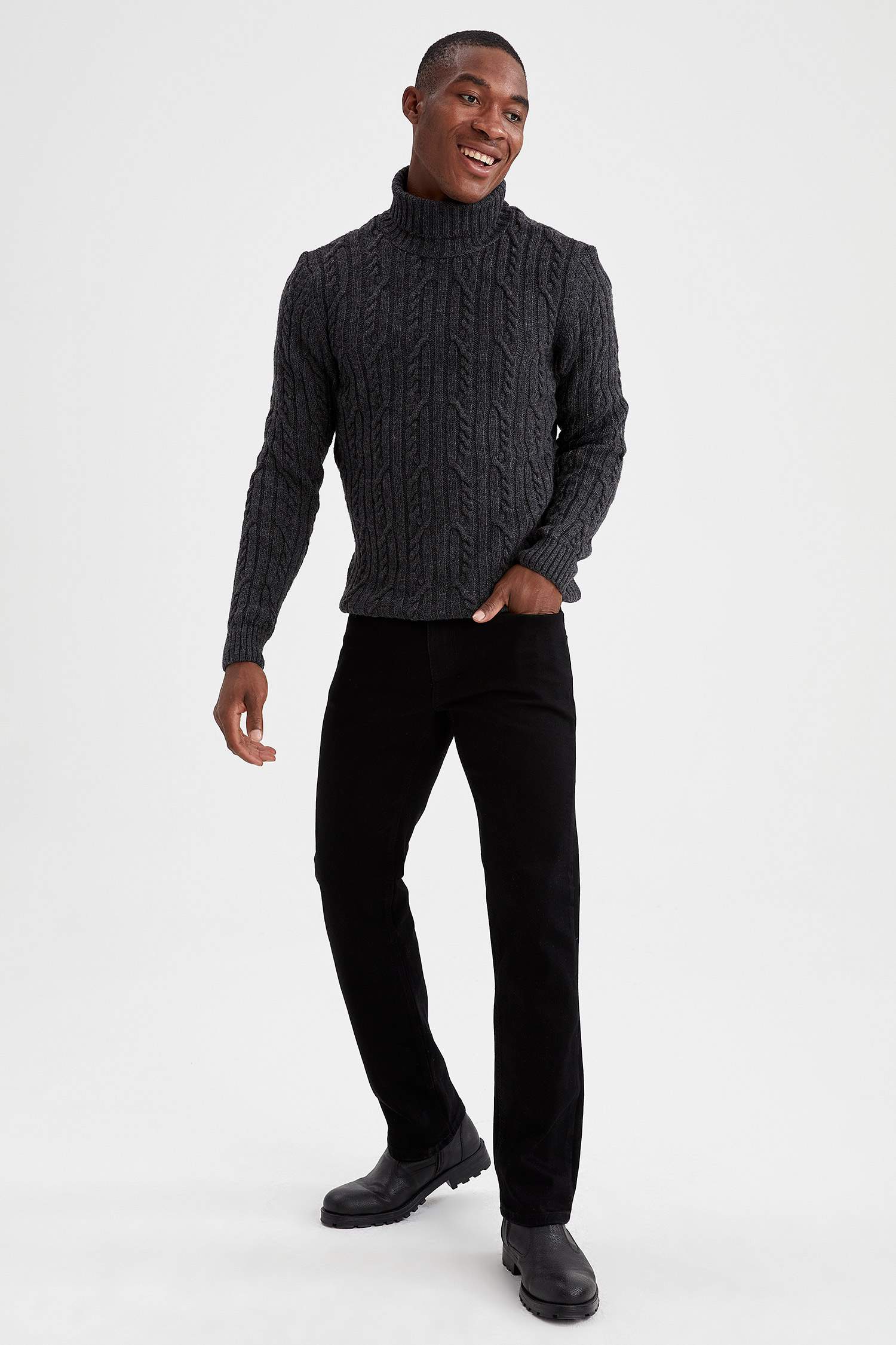 Regular Fit Basic Chino Pantolon