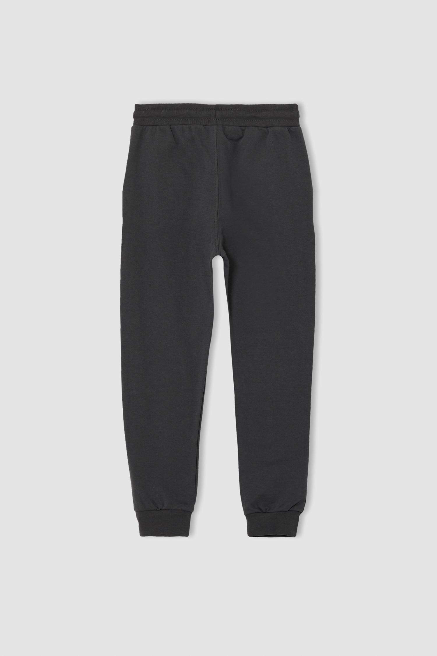 Erkek Çocuk Slim Fit Kapüşonlu Slogan Baskılı İçi Yumuşak Tüylü 2'li Takım