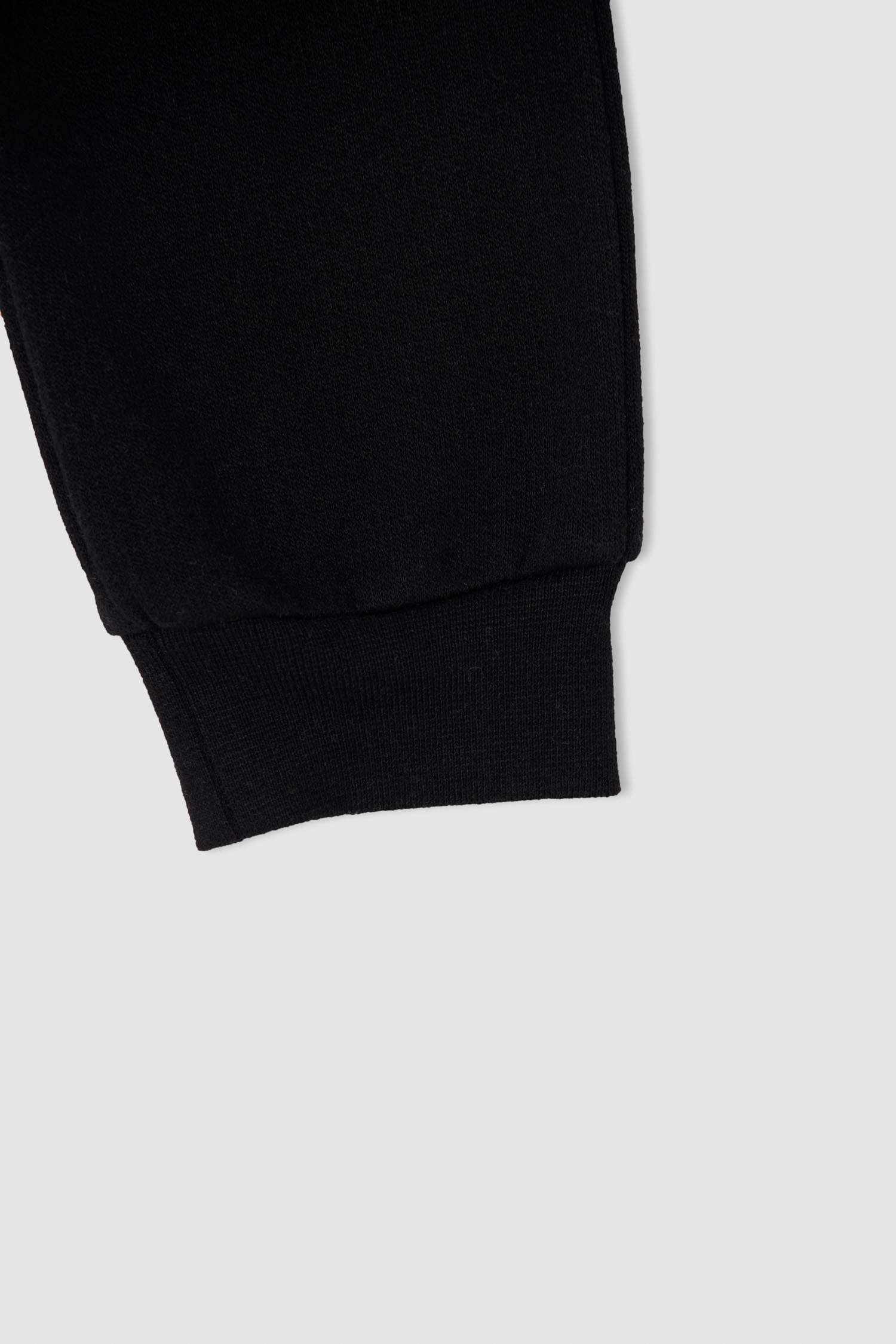 Erkek Çocuk Slim Fit Slogan Baskılı Kapüşonlu Uzun Kollu Kanguru Cepli İçi Yumuşak Tüylü 2'li Takım