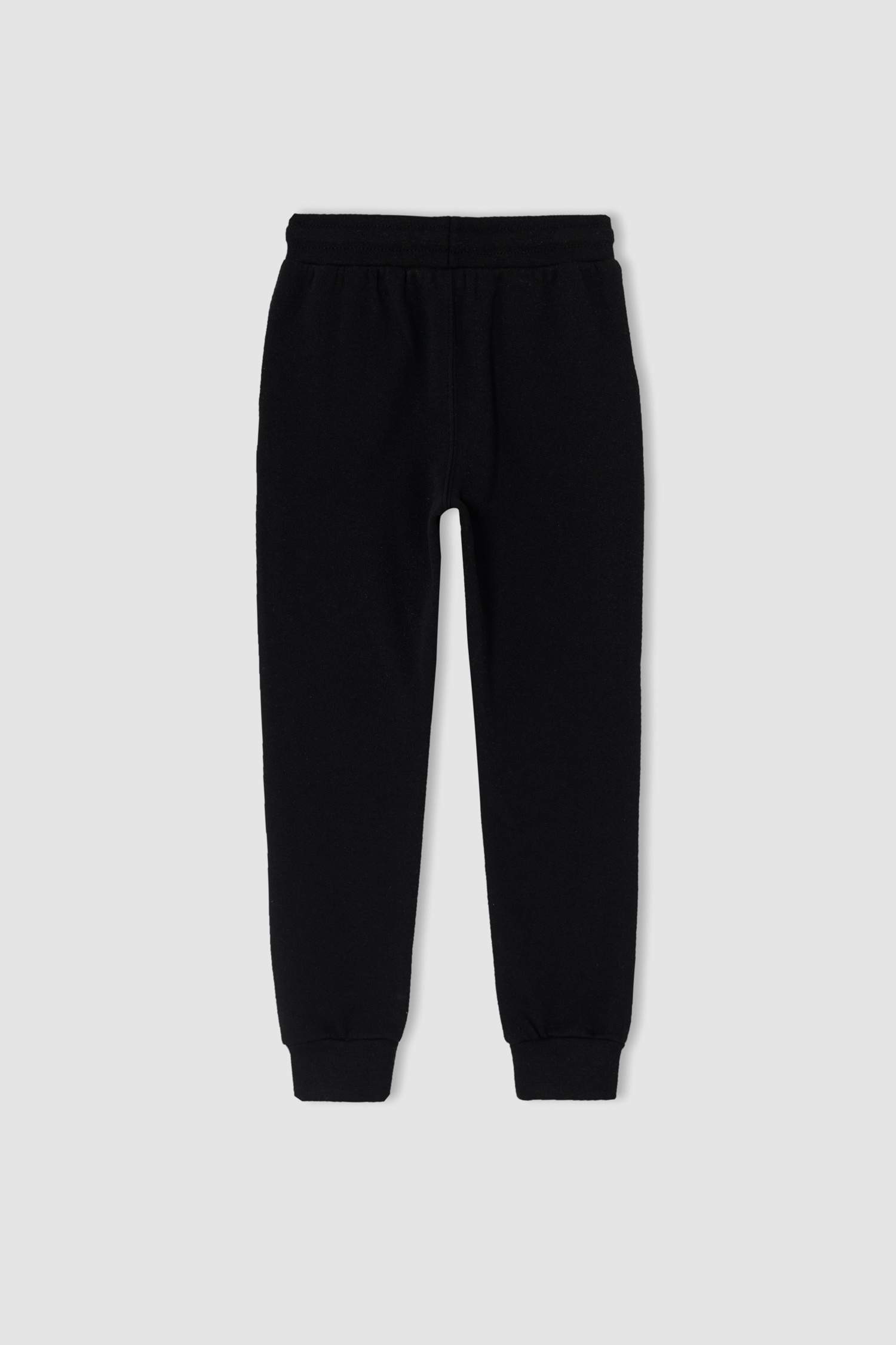 Erkek Çocuk Slim Fit Slogan Baskılı Kapüşonlu Uzun Kollu Kanguru Cepli İçi Yumuşak Tüylü 2'li Takım