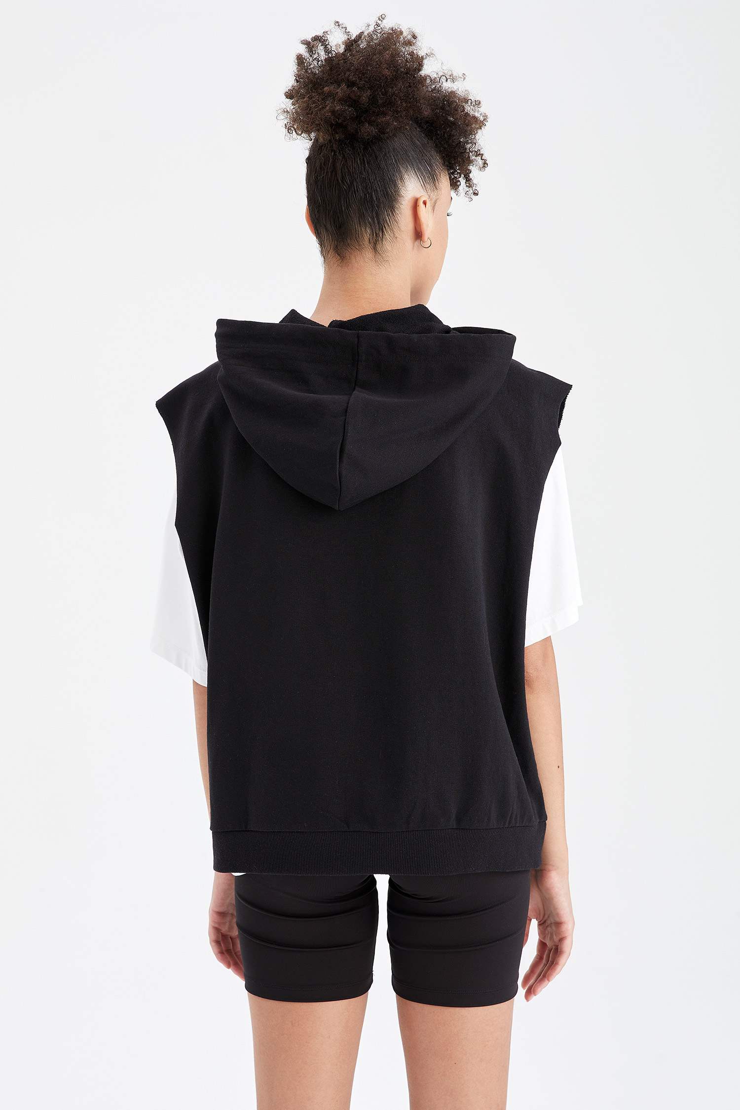 Coool Mortal Kombat Lisanslı Kapüşonlu Oversize Fit Kısa Kollu Sweatshirt