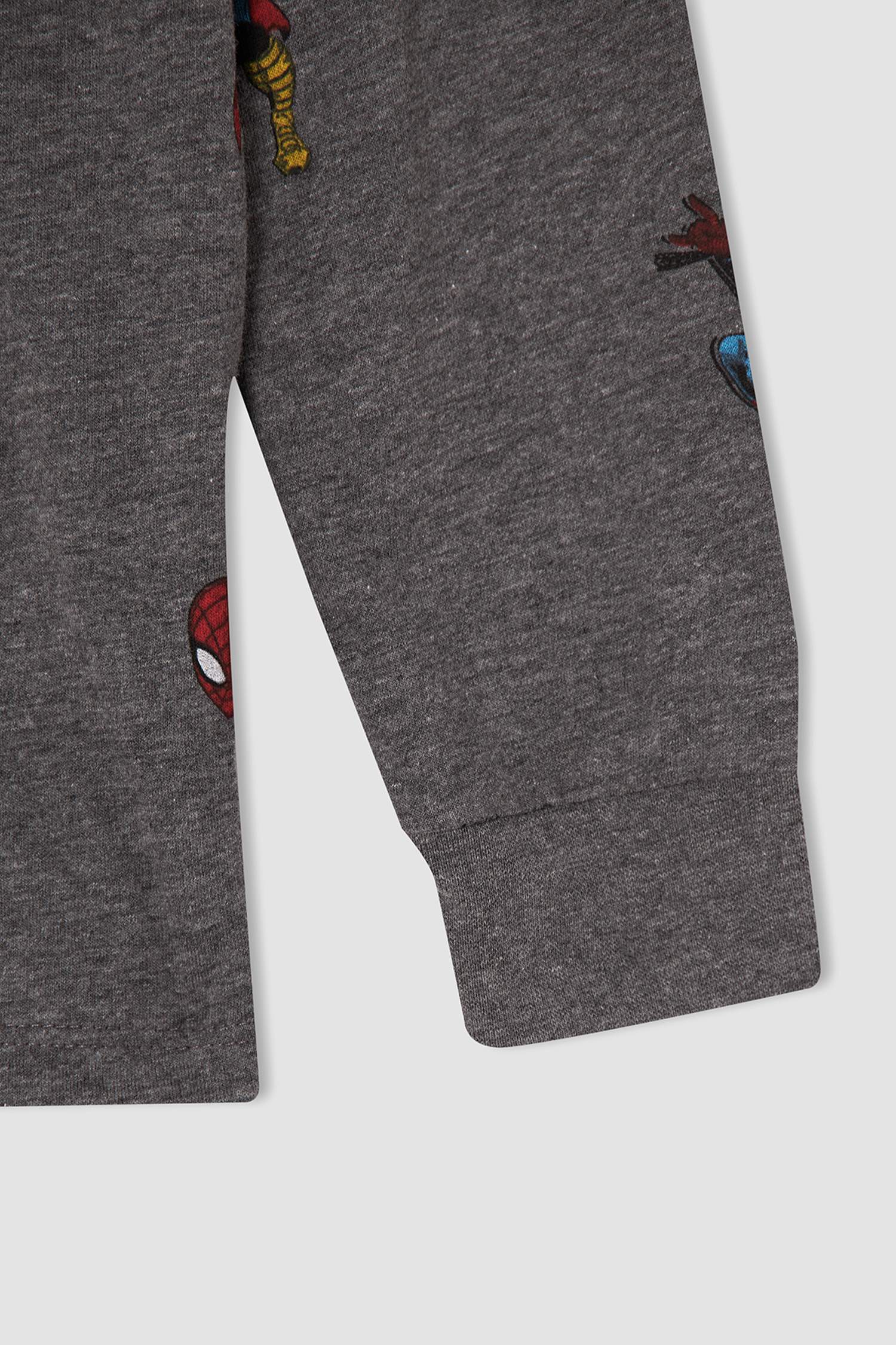 Erkek Çocuk MARVEL Lisanslı Uzun Kollu Pijama Takımı