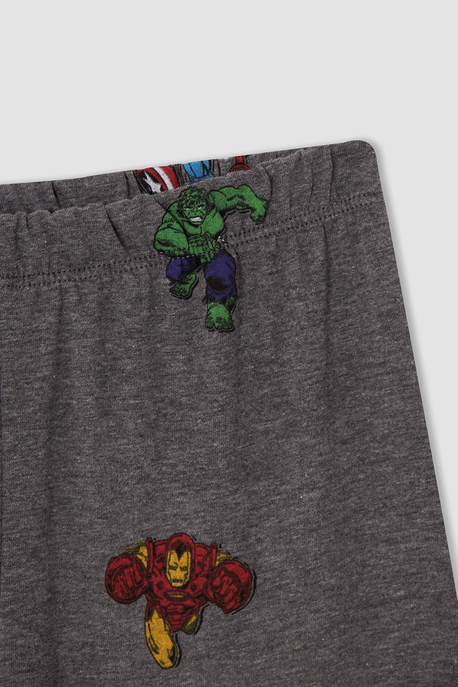 Erkek Çocuk MARVEL Lisanslı Uzun Kollu Pijama Takımı