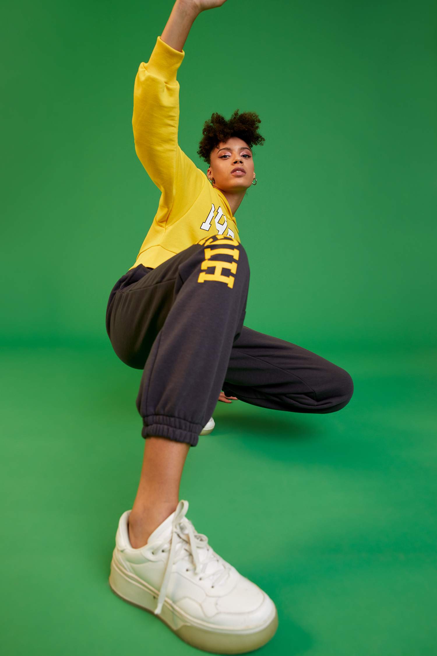 Coool Oversize Fit Baskılı Jogger Eşofman Altı