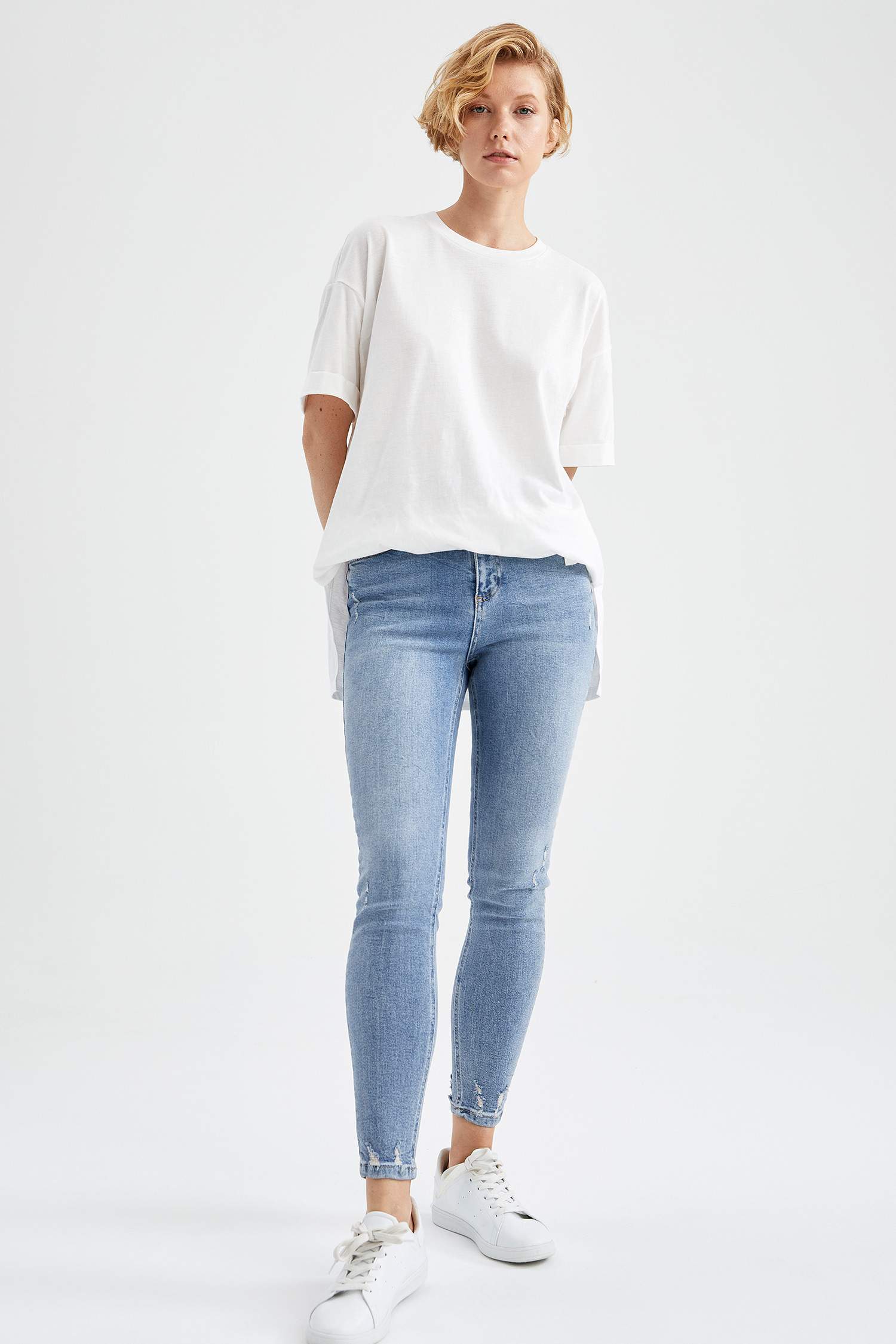Anna Vintage Skinny Fit Jean Pantolon