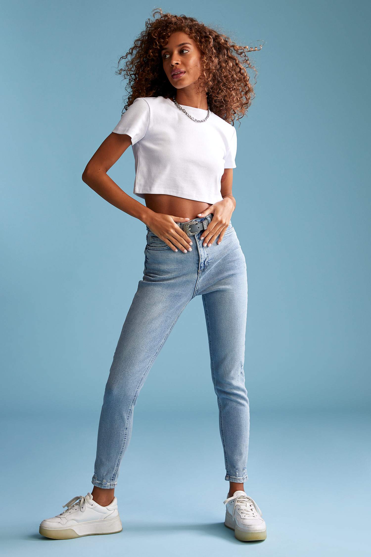 Anna Vintage Skinny Fit Jean Pantolon