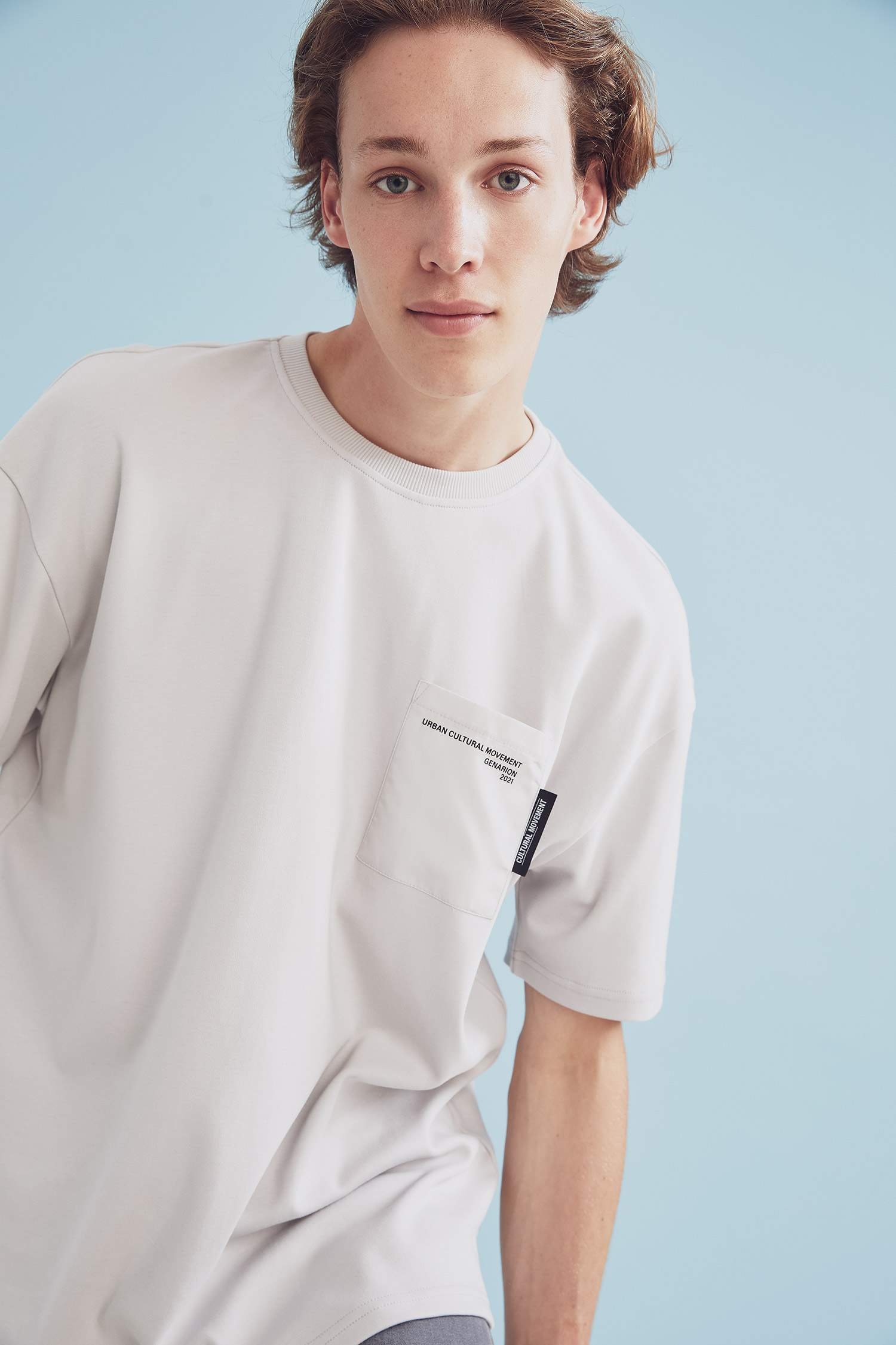 Coool Oversize Fit Bisiklet Yaka Baskılı Kısa Kollu Tişört