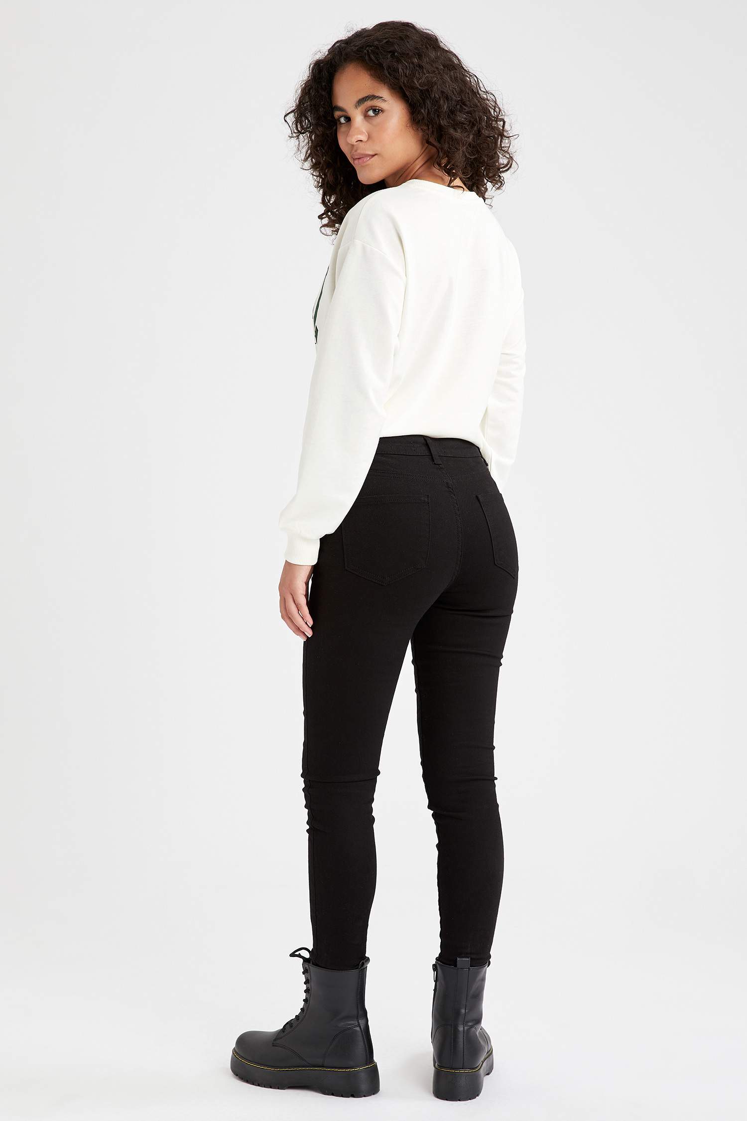 Anna Skinny Fit Yüksek Bel Jean Pantolon