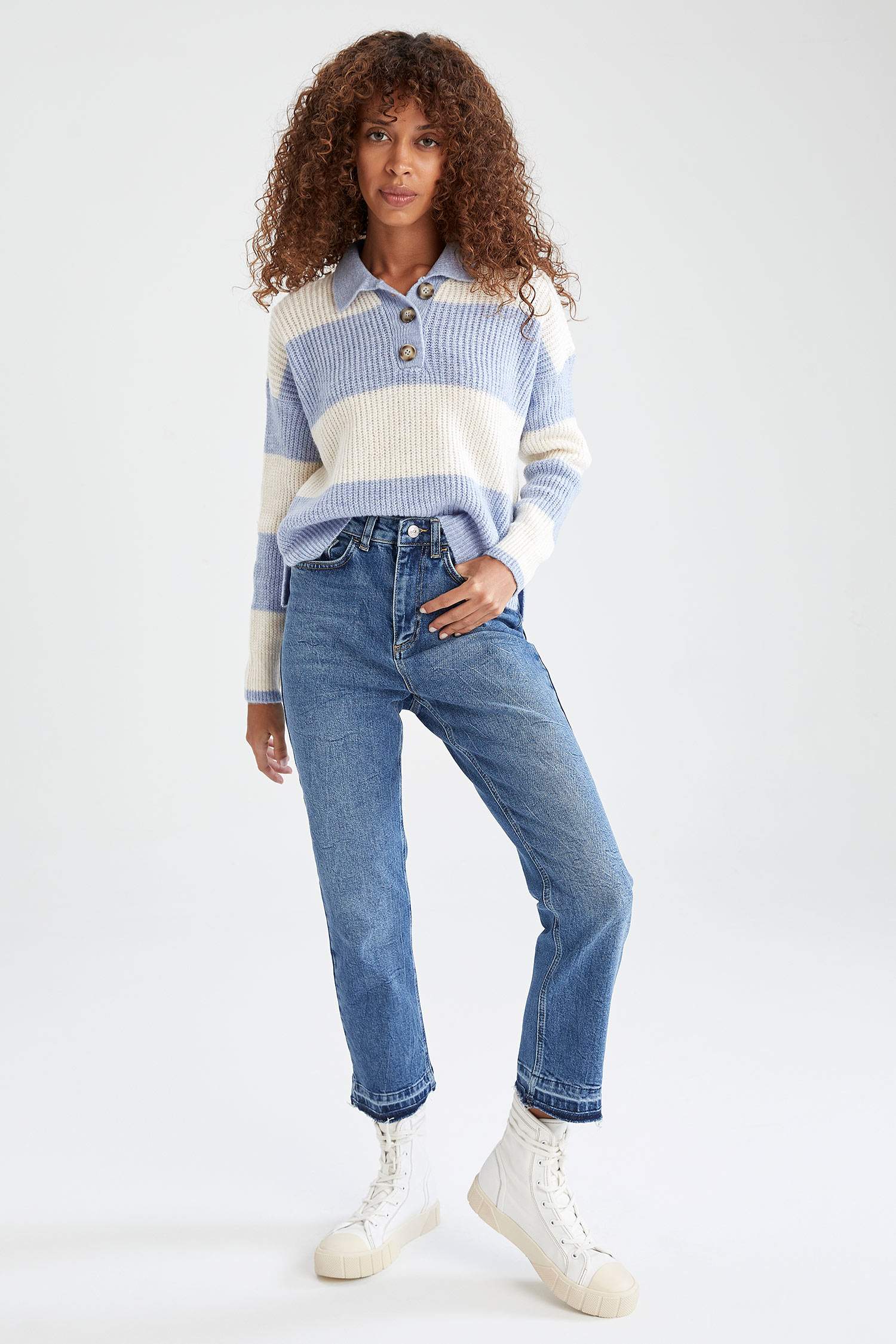 Mary Straight Fit Jean Pantolon