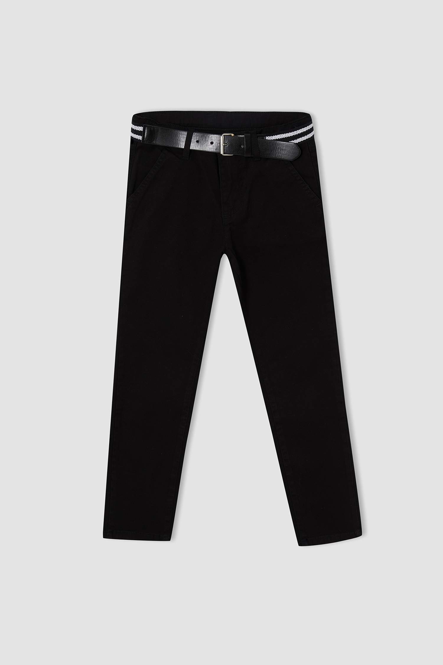 Erkek Çocuk Regular Fit Kemerli Pantolon