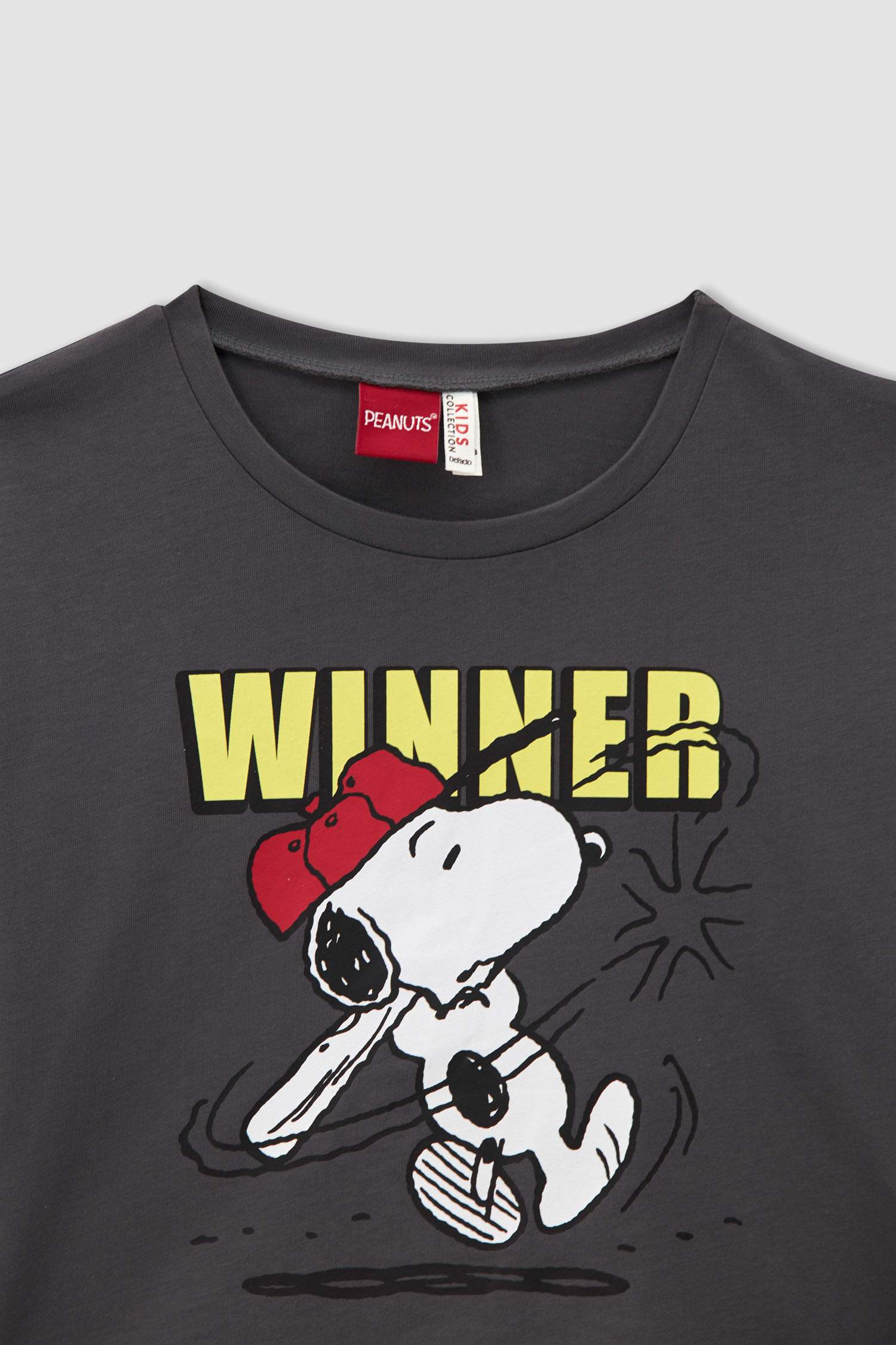 Kız Çocuk Snoopy Lisanslı Kısa Kollu Tişört