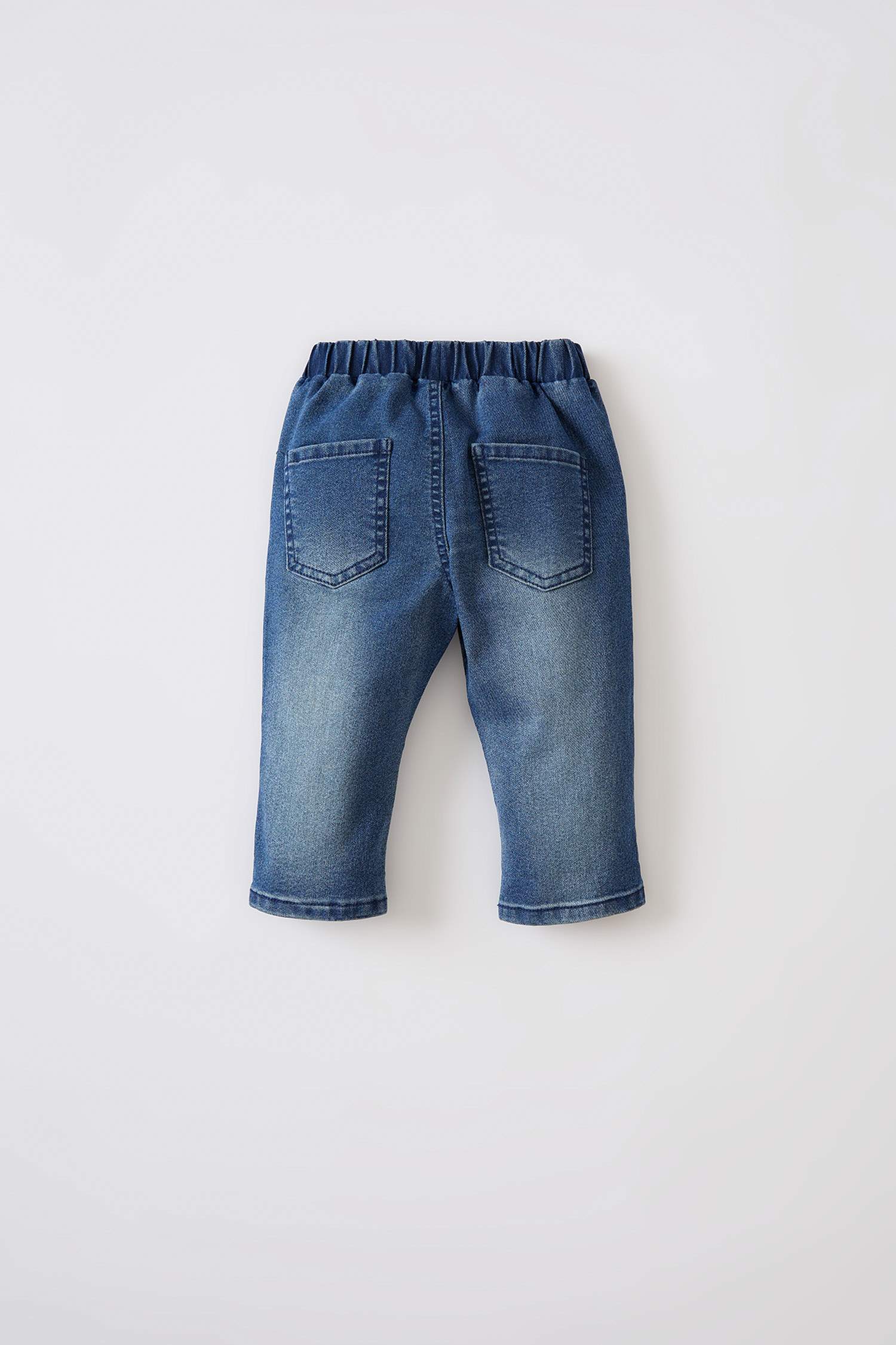 Erkek Bebek Esnek Belli Jean Pantolon