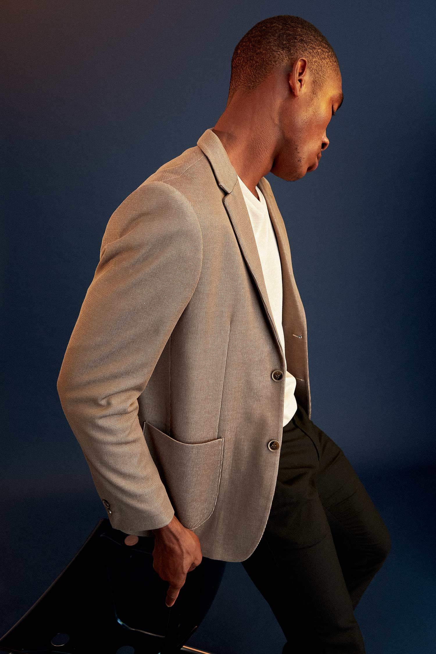 Slim Fit Basic Blazer Ceket