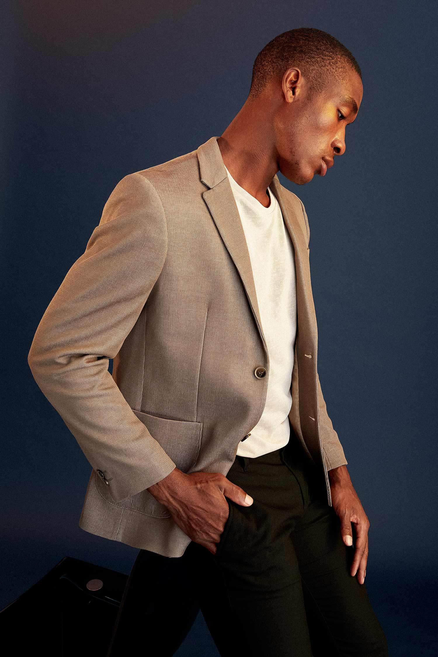 Slim Fit Basic Blazer Ceket