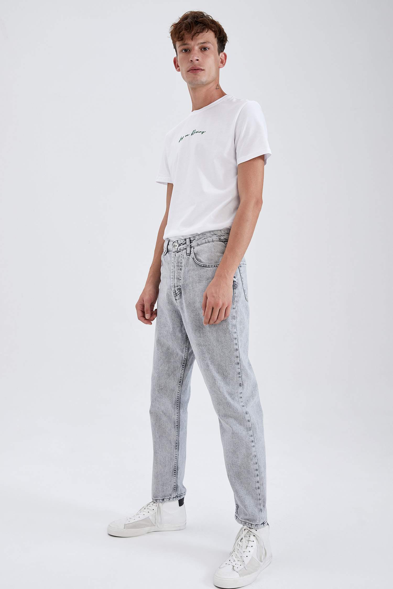 Loose Fit Jean Pantolon