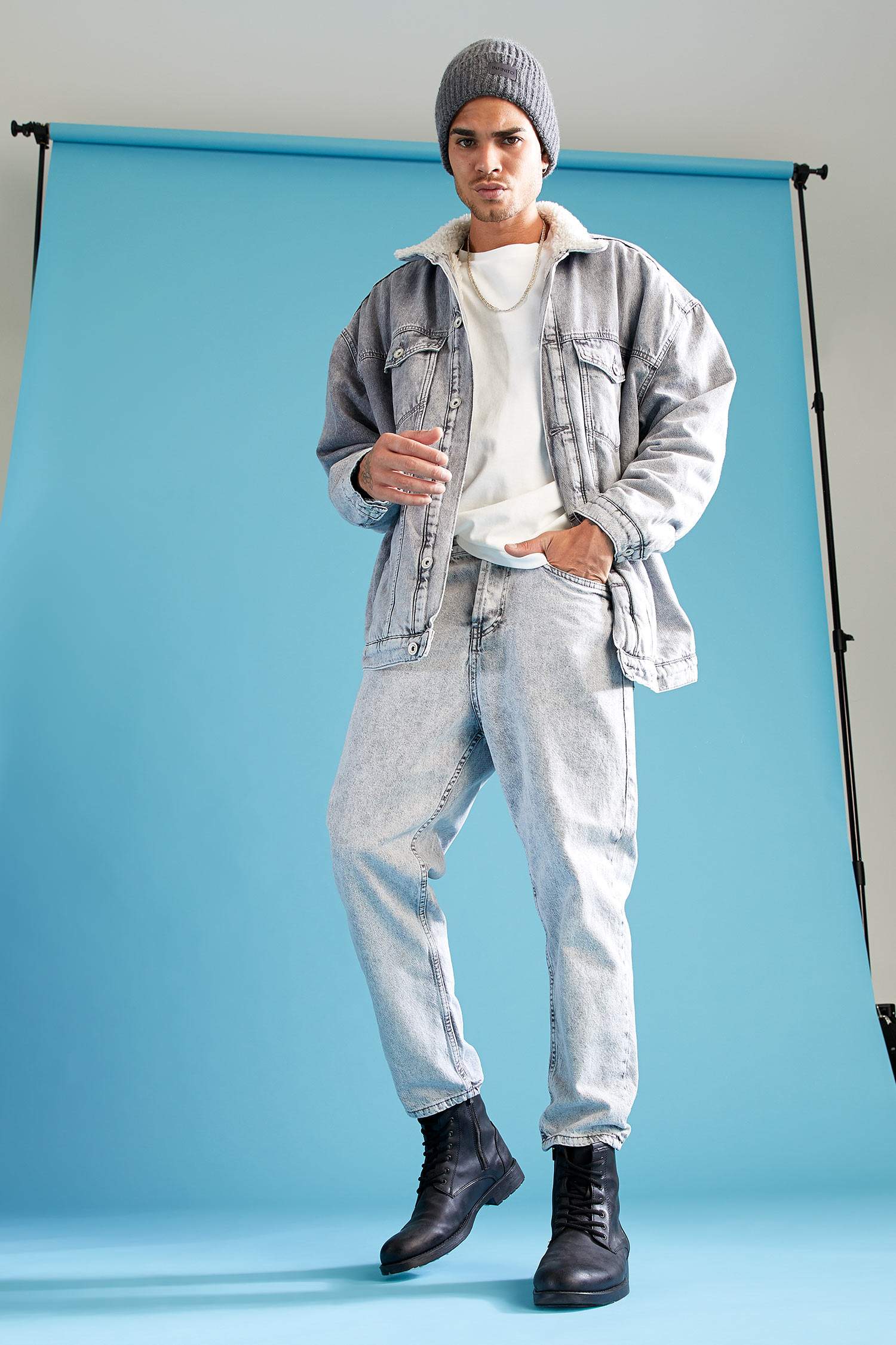 Loose Fit Jean Pantolon
