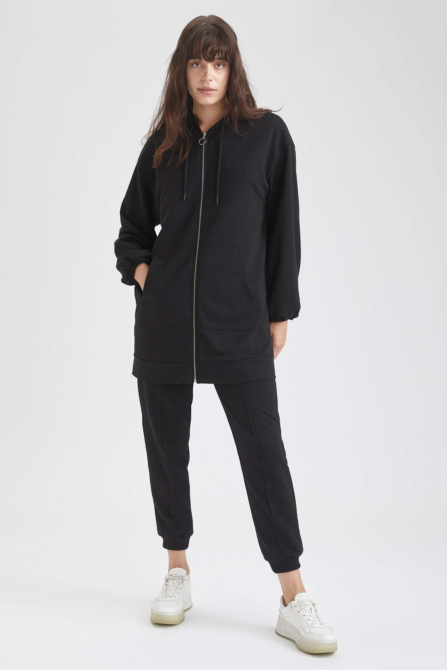 Basic Relax Fit İçi Yumuşak Tüylü Jogger Eşofman Altı