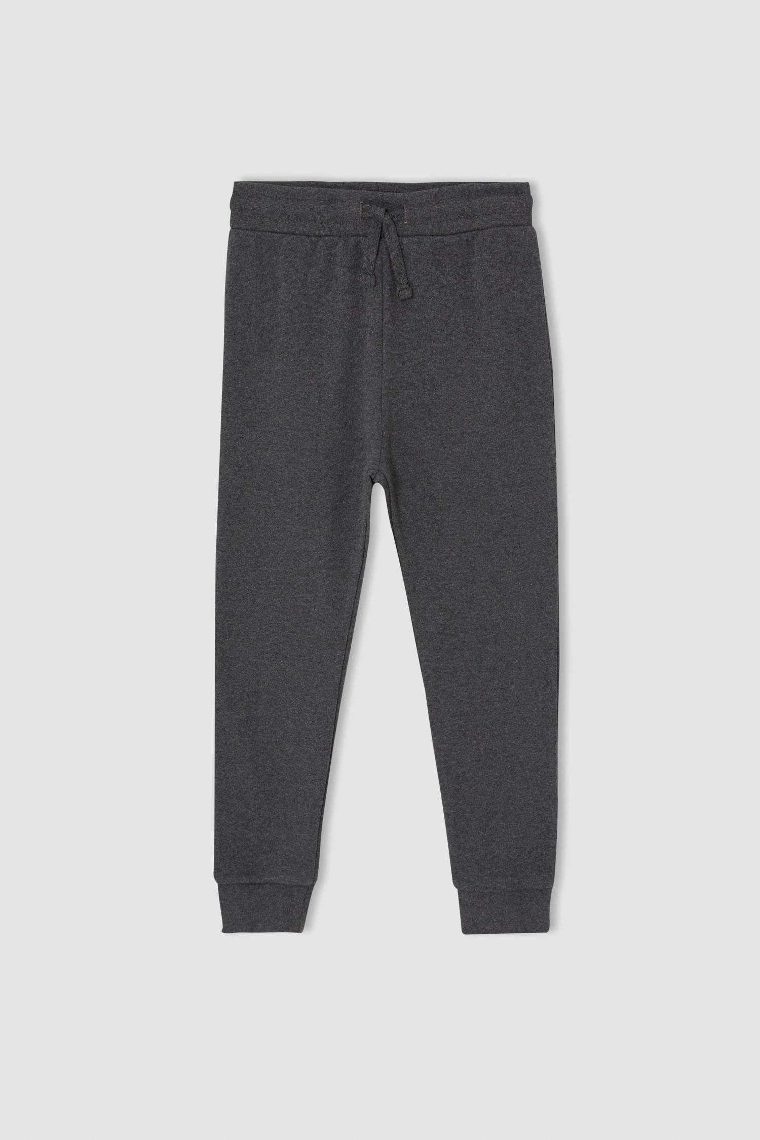 Erkek Çocuk Baskılı Kapüşonlu Kanguru Cepli Uzun Kollu Sweatshirt ve Jogger Eşofman Altı Takımı