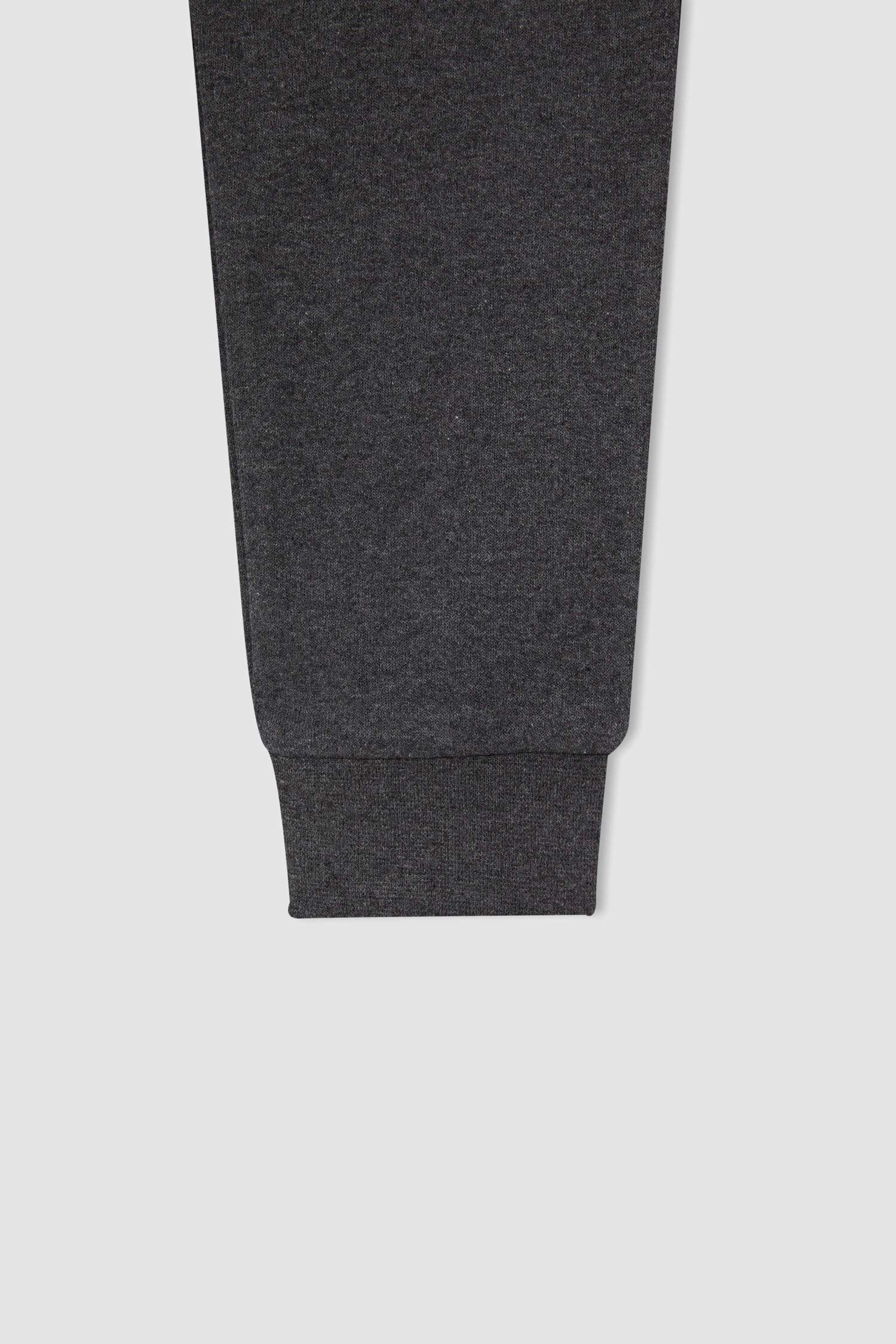 Erkek Çocuk Baskılı Kapüşonlu Kanguru Cepli Uzun Kollu Sweatshirt ve Jogger Eşofman Altı Takımı