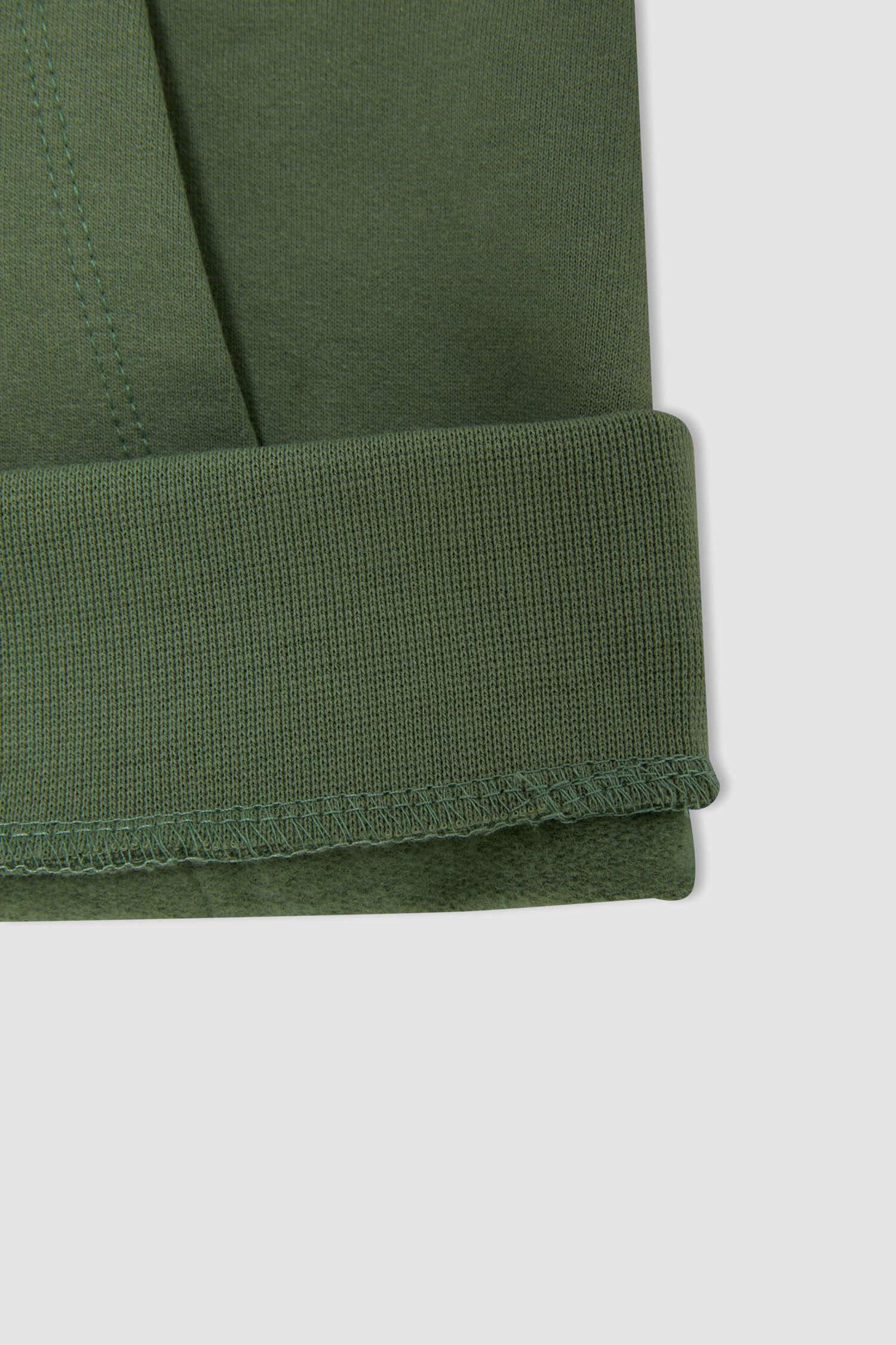 Erkek Çocuk Baskılı Kapüşonlu Kanguru Cepli Uzun Kollu Sweatshirt ve Jogger Eşofman Altı Takımı
