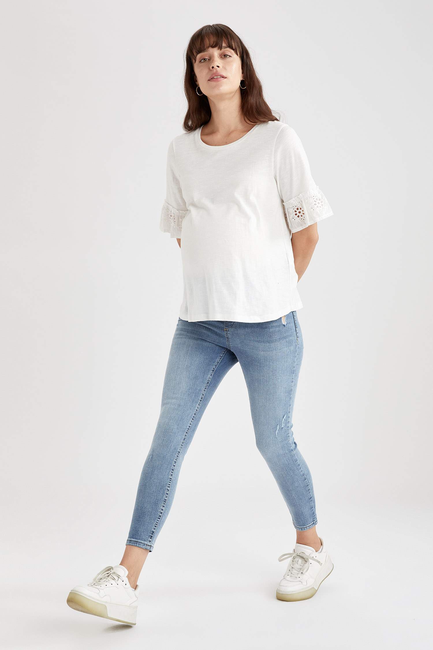Skinny Fit Jean Hamile Pantolonu
