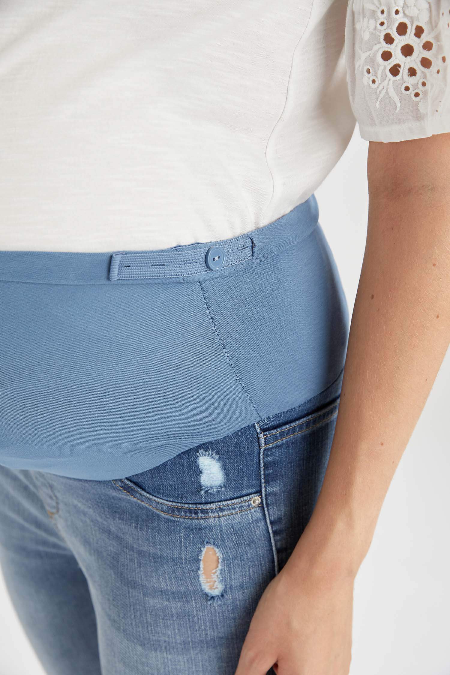Skinny Fit Jean Hamile Pantolonu
