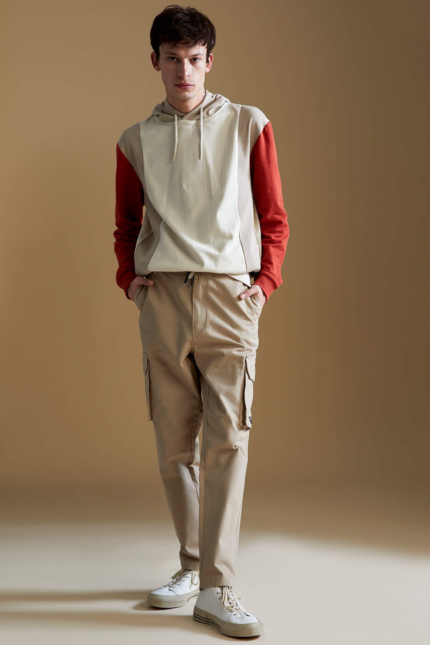 Kargo Jogger Düz Paça Pantolon