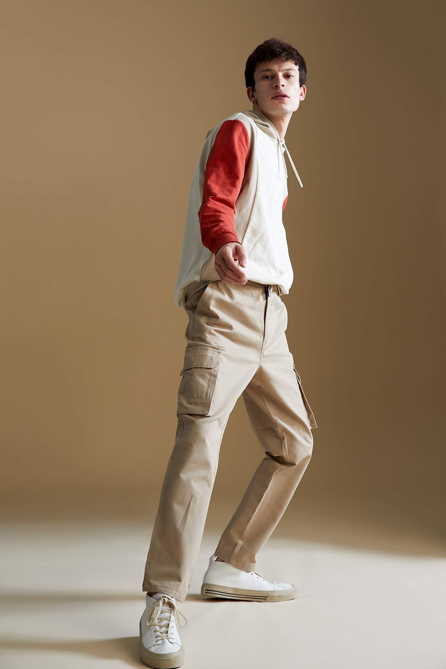 Kargo Jogger Düz Paça Pantolon