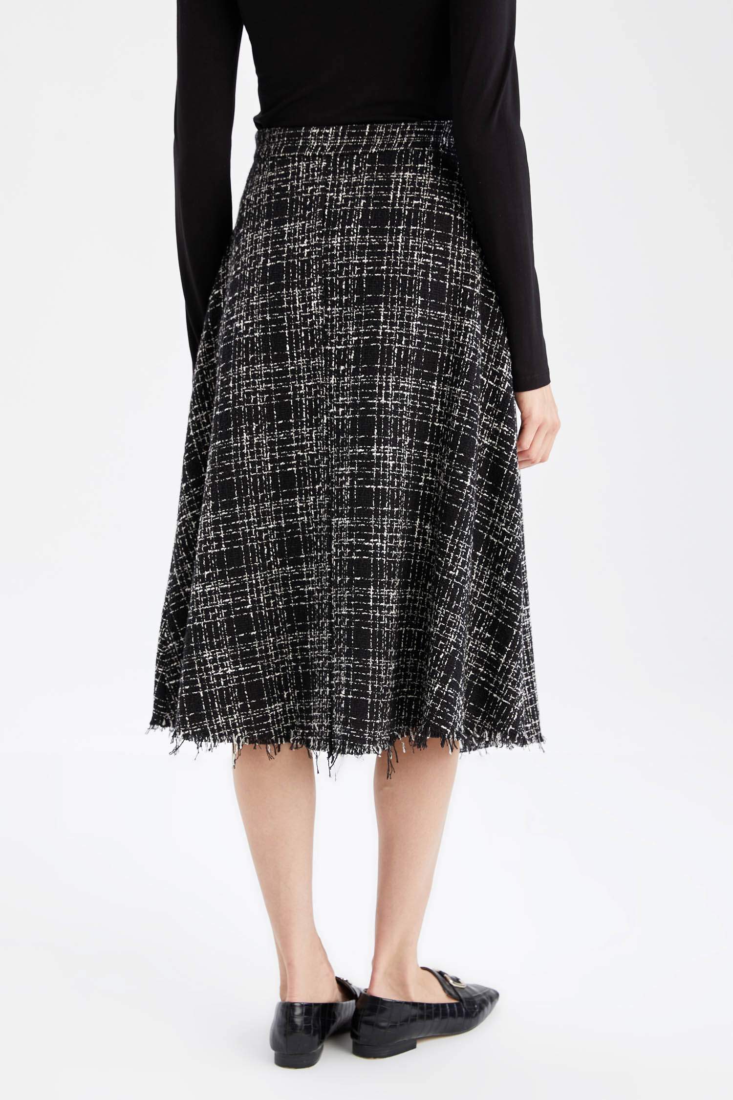A Kesim Regular Fit Flanel Etek
