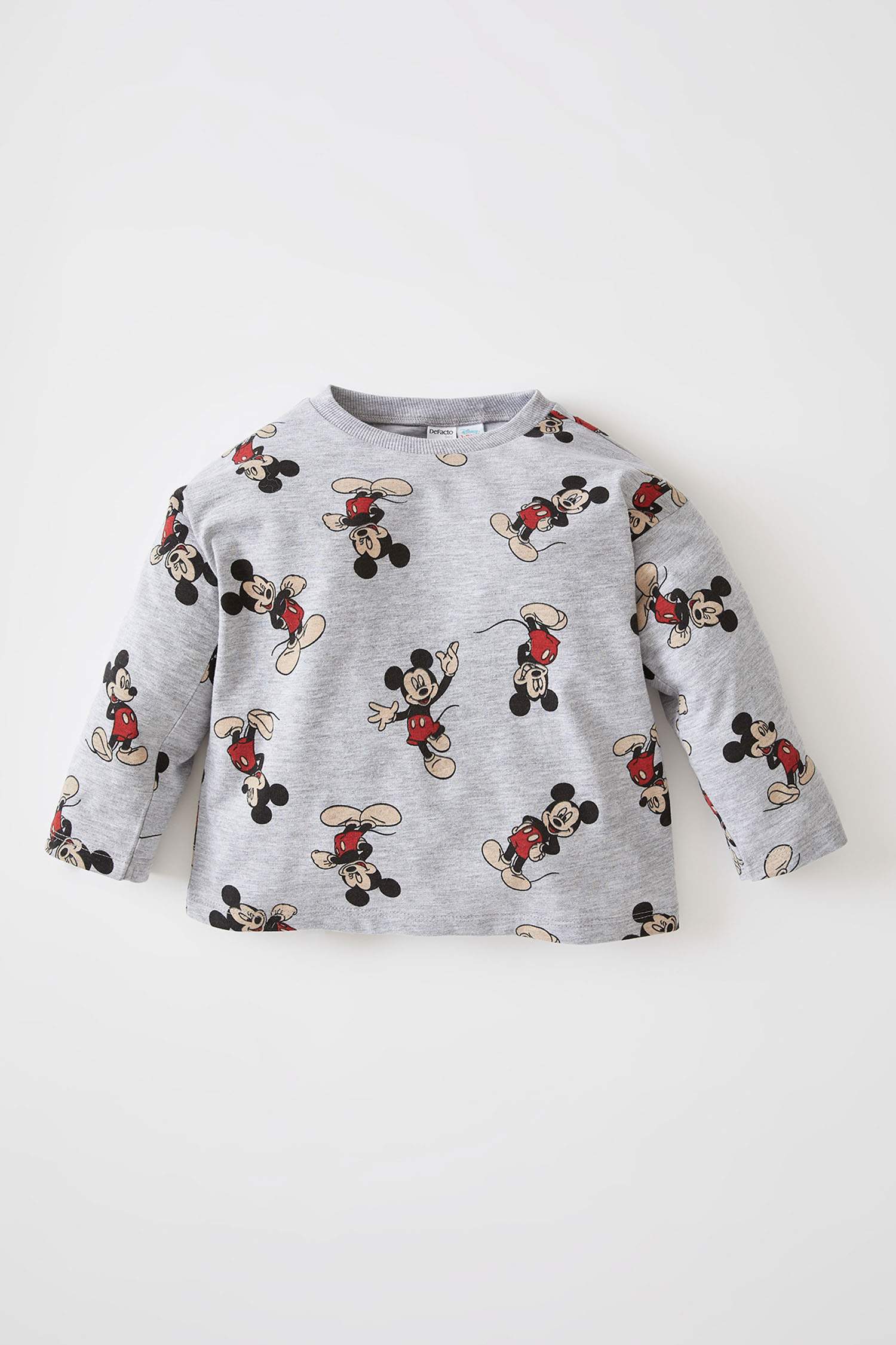 Erkek Bebek Minnie Mouse Lisanslı Pamuklu Kısa Kollu Tişört