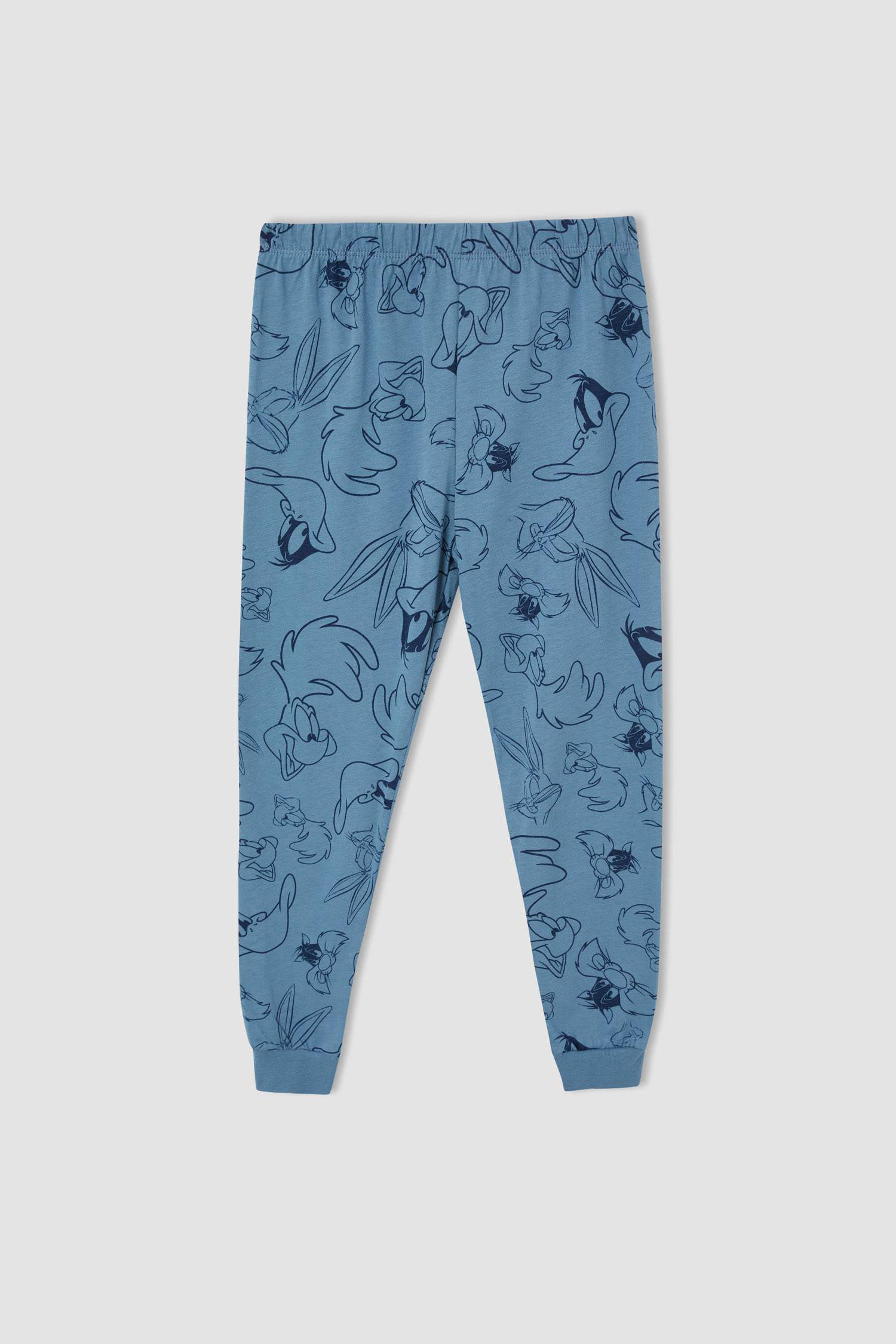 Erkek Çocuk Looney Tunes Lisanslı Uzun Kollu Pijama Takımı