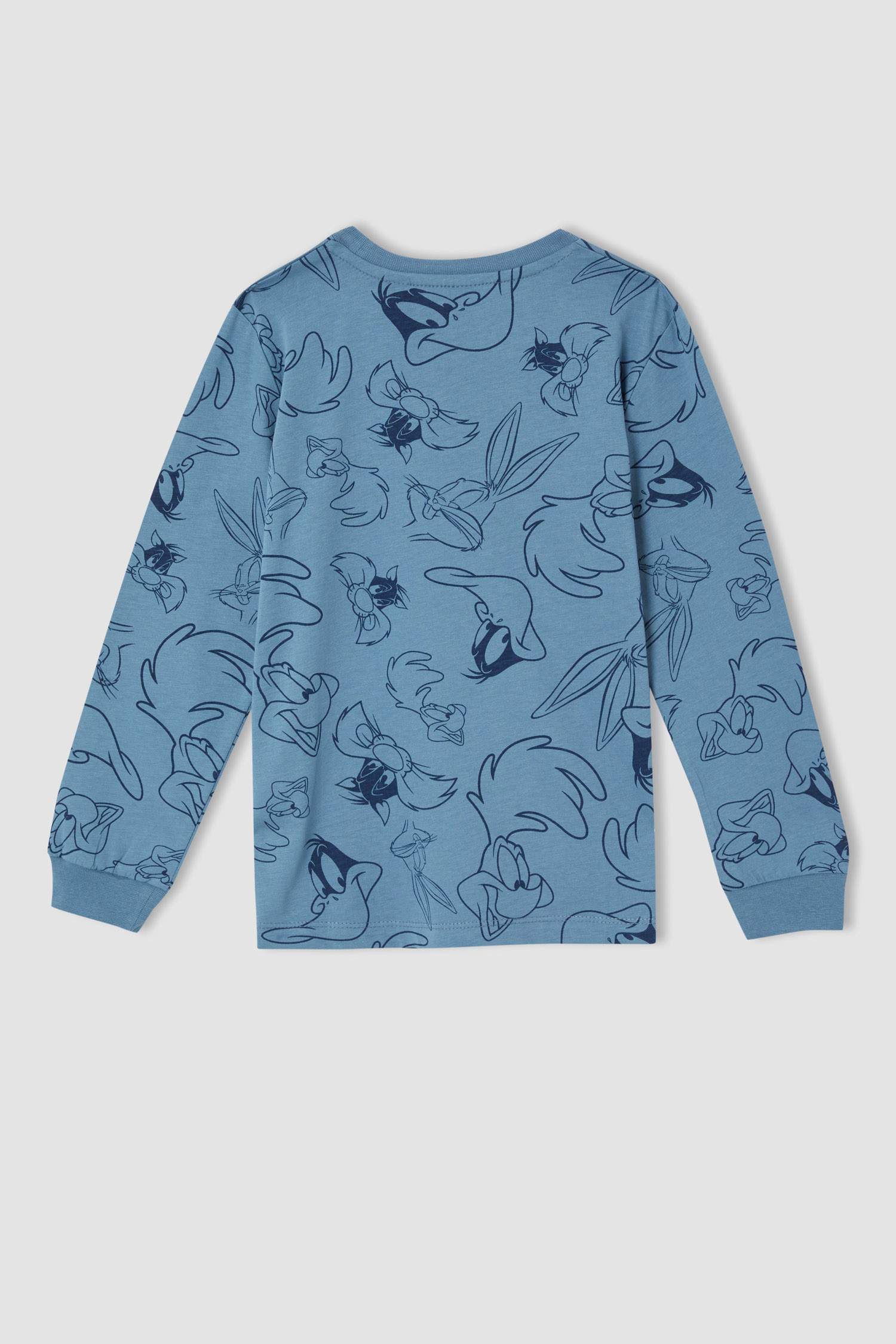 Erkek Çocuk Looney Tunes Lisanslı Uzun Kollu Pijama Takımı