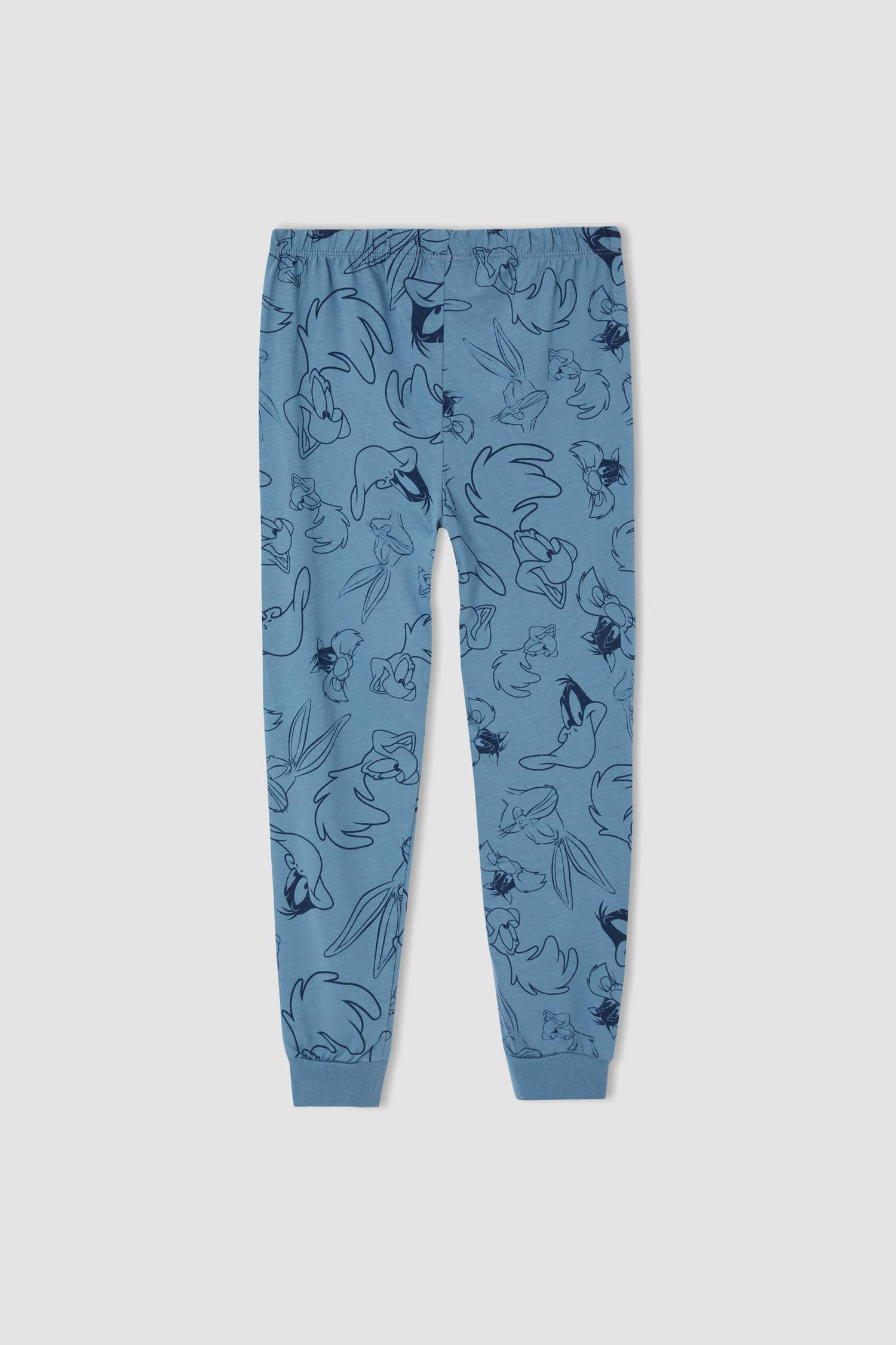 Erkek Çocuk Looney Tunes Lisanslı Uzun Kollu Pijama Takımı