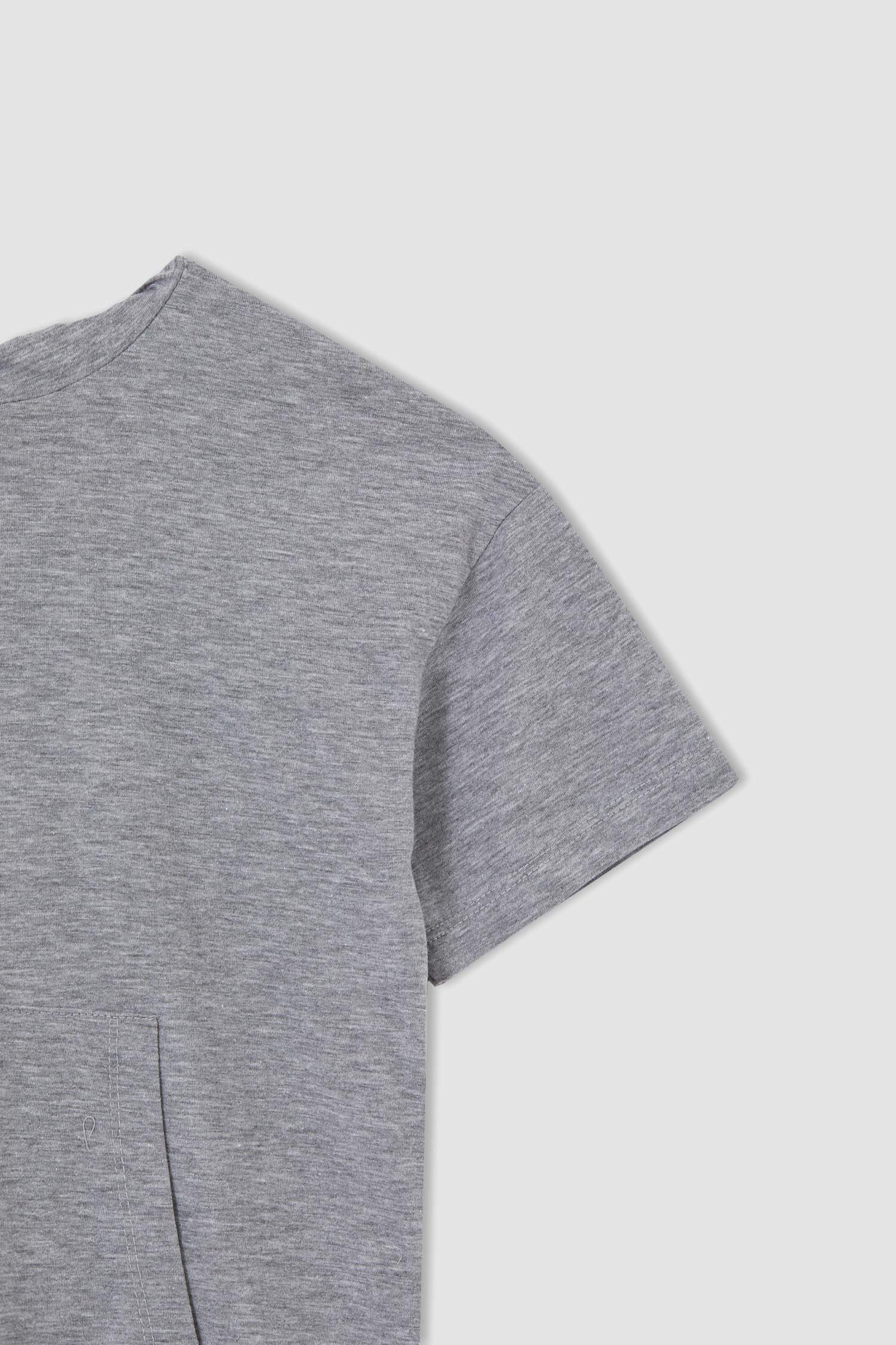 Erkek Çocuk Oversize Fit Kapüşonlu Kısa Kollu Tişört