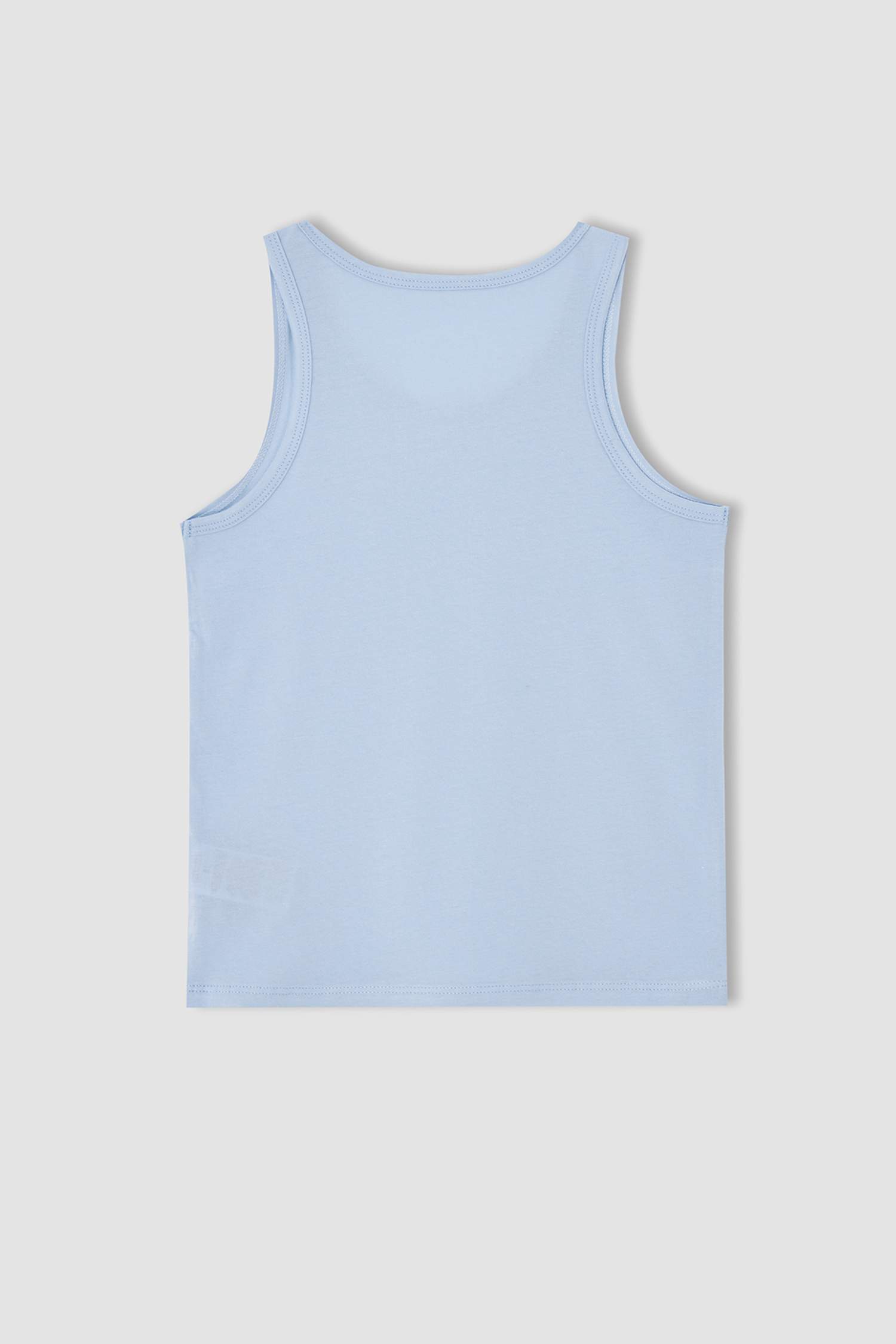 Erkek Çocuk Regular Fit Desenli Pamuklu 5'li Atlet