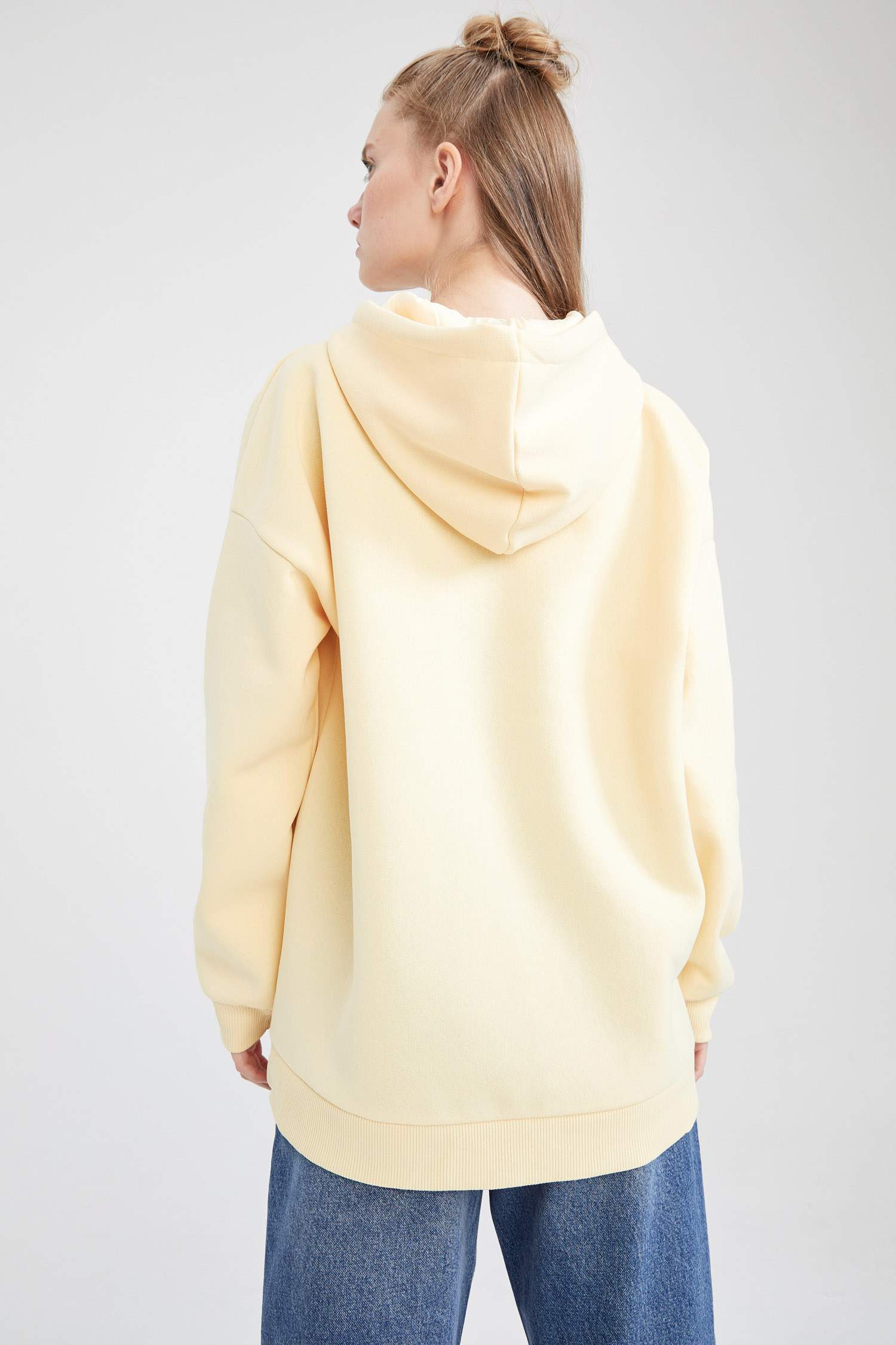 Regular Fit Cepli Uzun Kollu Sweatshirt