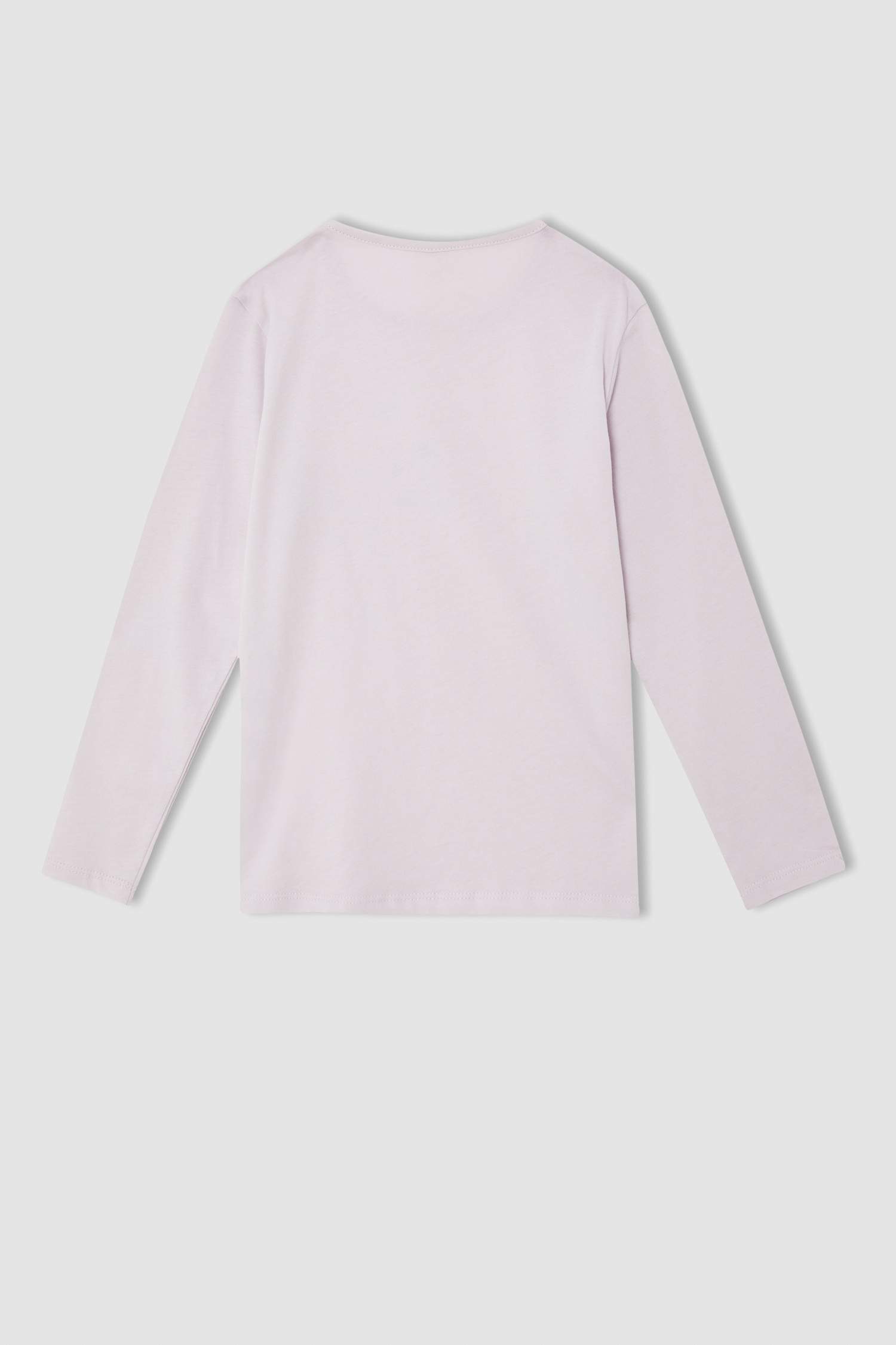 Kız Çocuk Regular Fit Pamuklu 2'li Uzun Kollu Pijama Takım