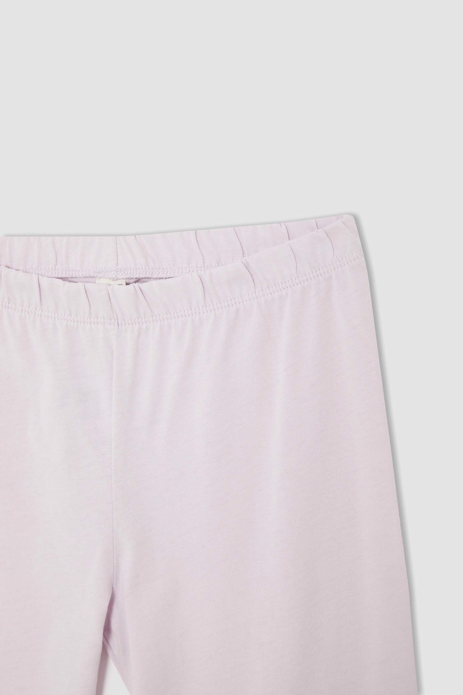 Kız Çocuk Regular Fit Pamuklu 2'li Uzun Kollu Pijama Takım