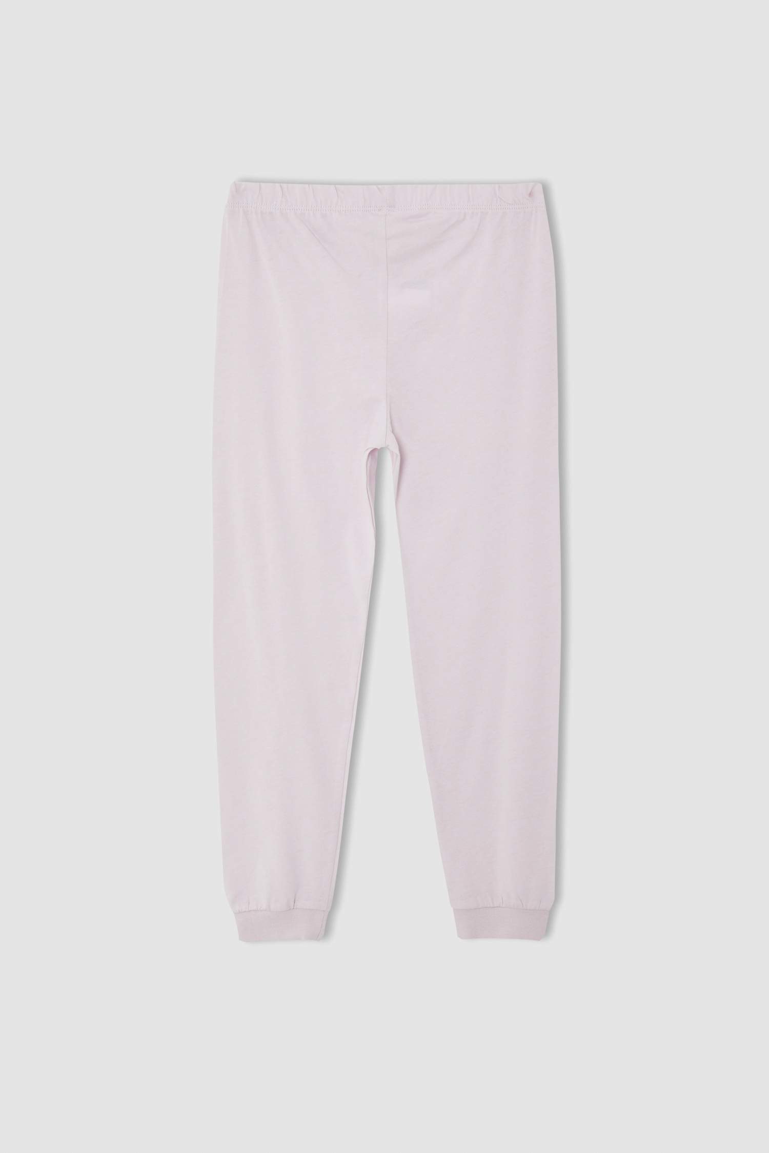 Kız Çocuk Regular Fit Pamuklu 2'li Uzun Kollu Pijama Takım