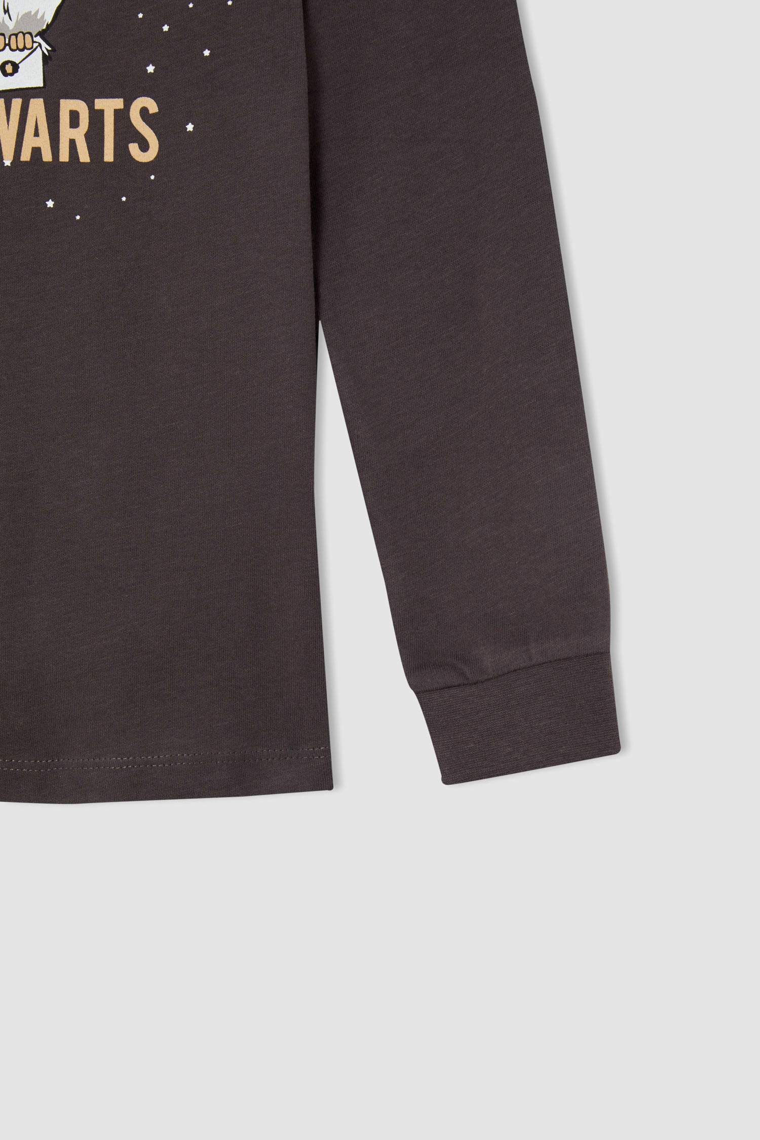 Kız Çocuk Harry Potter Lisanslı Uzun Kollu Pamuklu Pijama Takımı